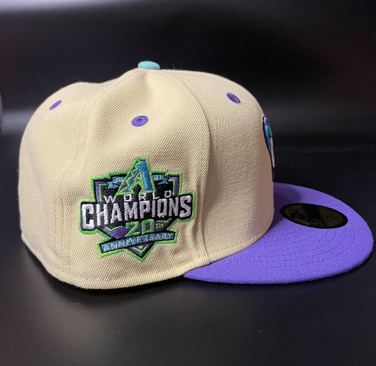New Era Arizona Diamondbacks New Era Fitted Hat Exclusive Sz 7 Size ONE SIZE - 3 Thumbnail