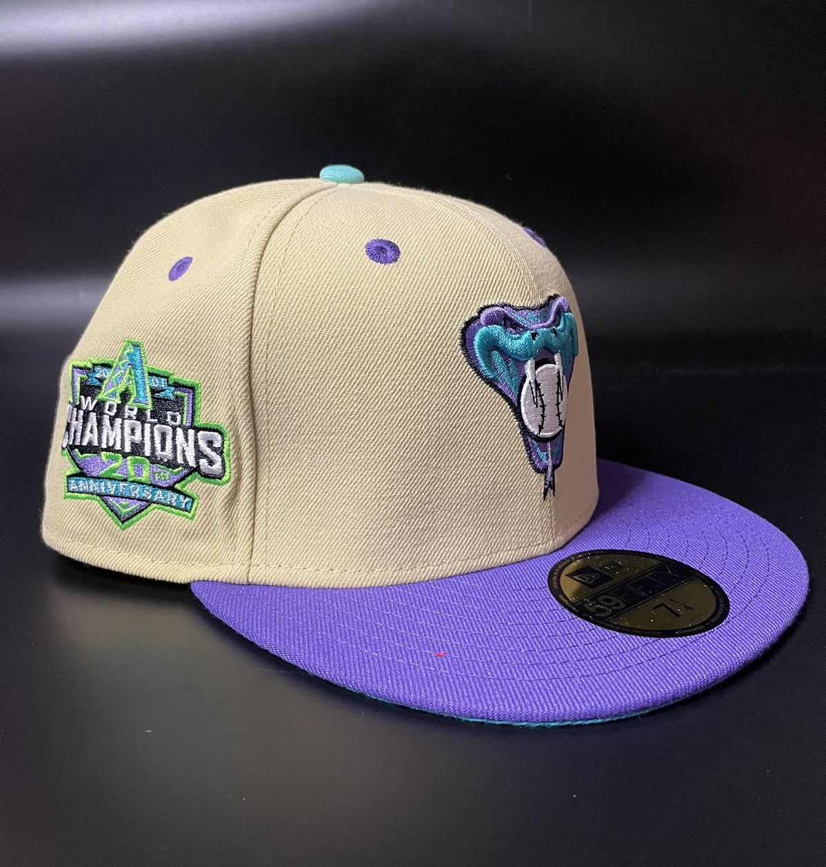 New Era Arizona Diamondbacks New Era Fitted Hat Exclusive Sz 7 Size ONE SIZE - 2 Thumbnail