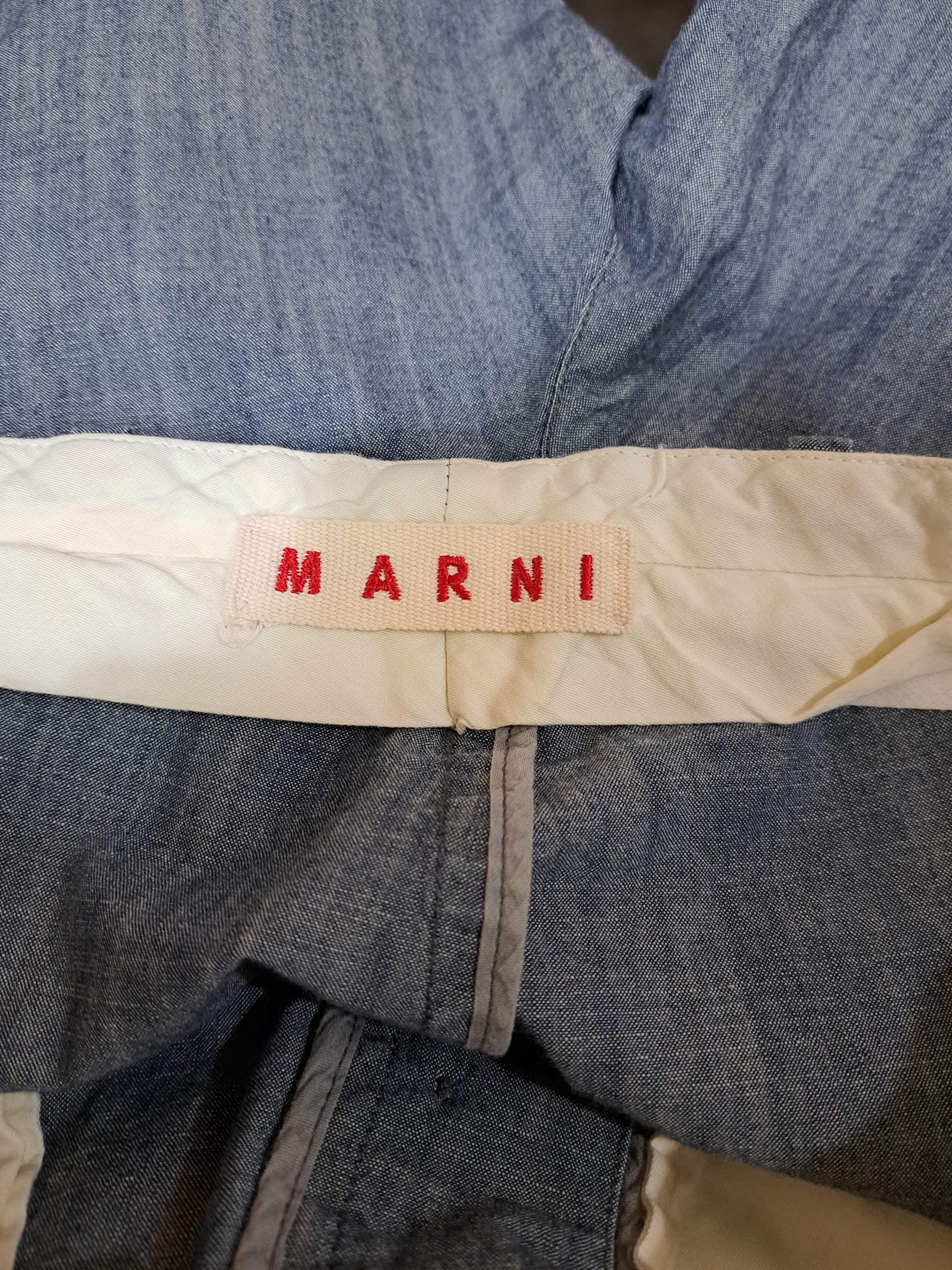 Marni Marni men's Chambray Short Pants Size US 31 - 3 Thumbnail