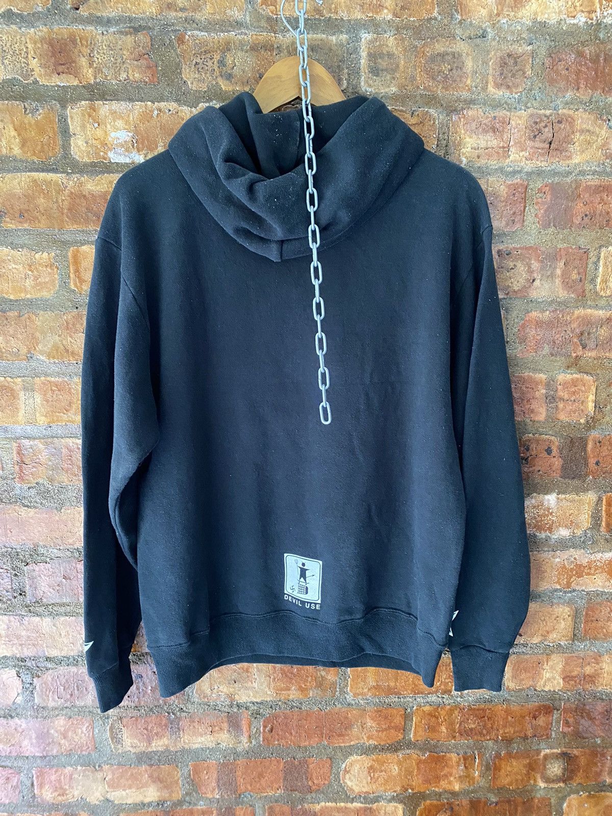 Japanese Brand 90s STAY PUNK 50/50 poly cotton hoodie skate Size US M / EU 48-50 / 2 - 7 Thumbnail