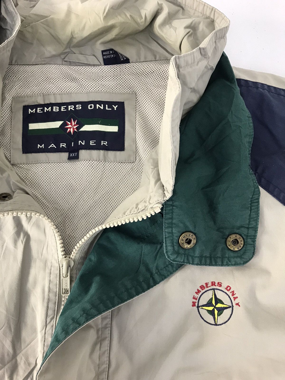 Vintage 90s The Mariner For Member Jacket Double Pocket Full Zip Size US XXL / EU 58 / 5 - 6 Thumbnail