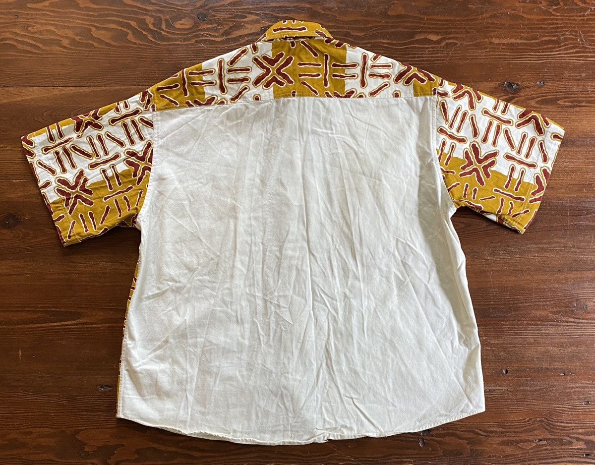 Vintage Vintage 80’s Crocodile Tribal Denim Style Button Up Size US L / EU 52-54 / 3 - 13 Thumbnail