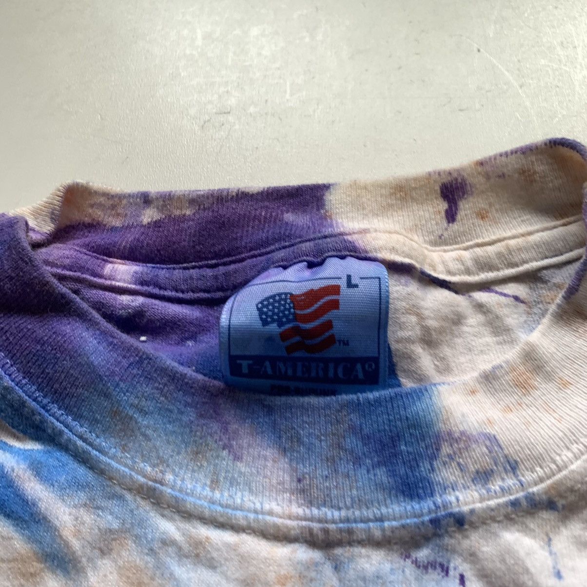A&G Rock Vintage 90s Rock N Roll Hall Of Fame Shirt Large Tie Dyed Size US L / EU 52-54 / 3 - 7 Thumbnail