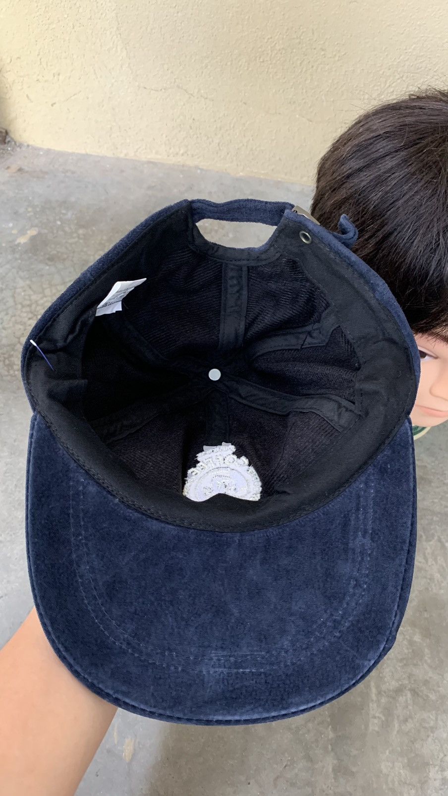 Japanese Brand Vintage Suntory Boss Coffee Velvet Cap hat Size ONE SIZE - 4 Thumbnail
