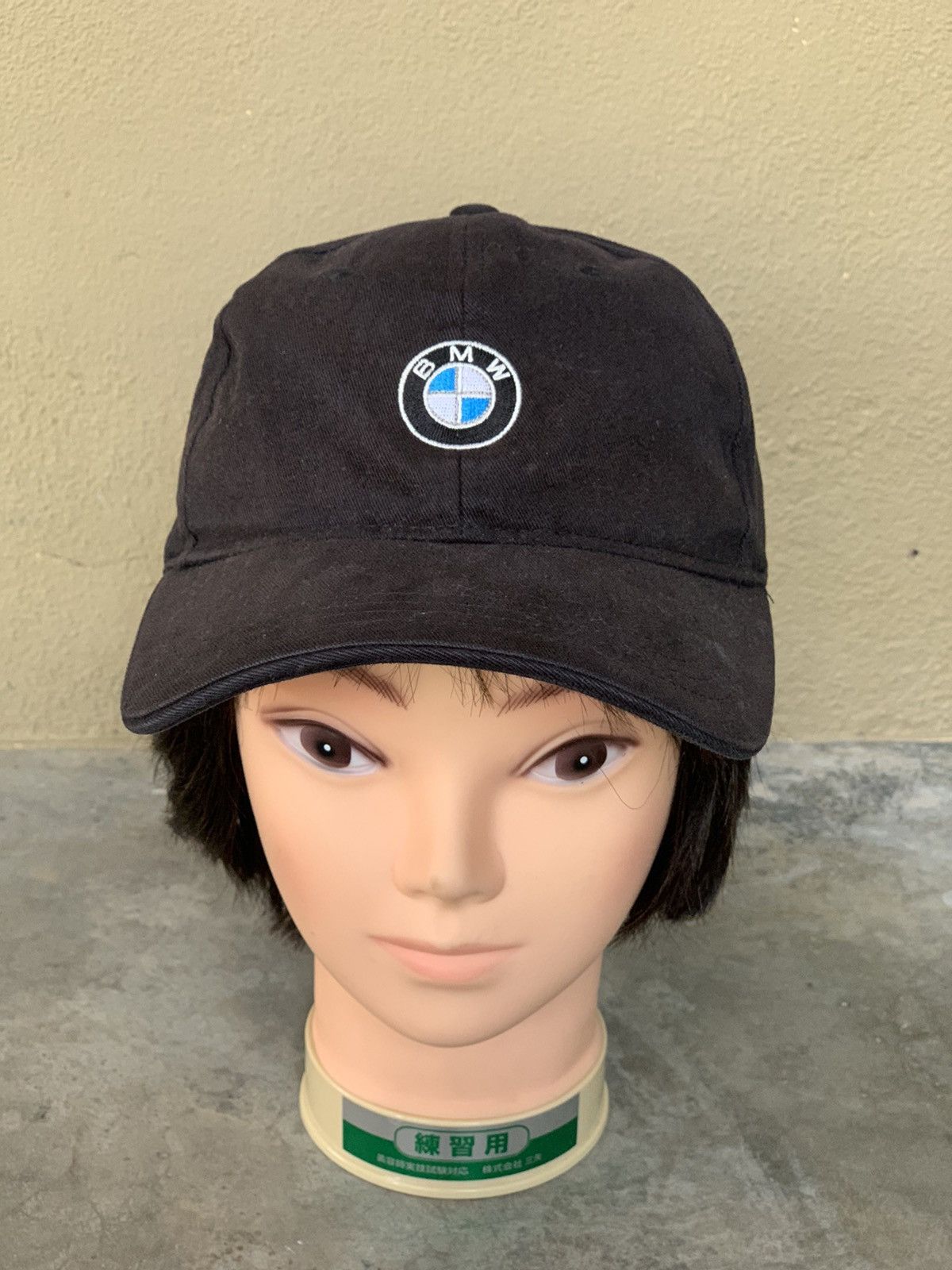 image of Sun Faded Bmw Cap Hat in Black, Men's