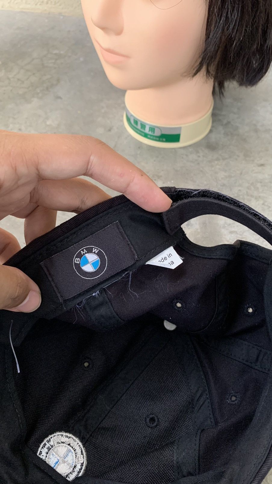 BMW Vintage Sun Faded BMW Cap Hat Size ONE SIZE - 4 Thumbnail
