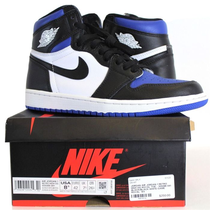 Jordan 1 High OG Game Royal, Where To Buy, 555088-041