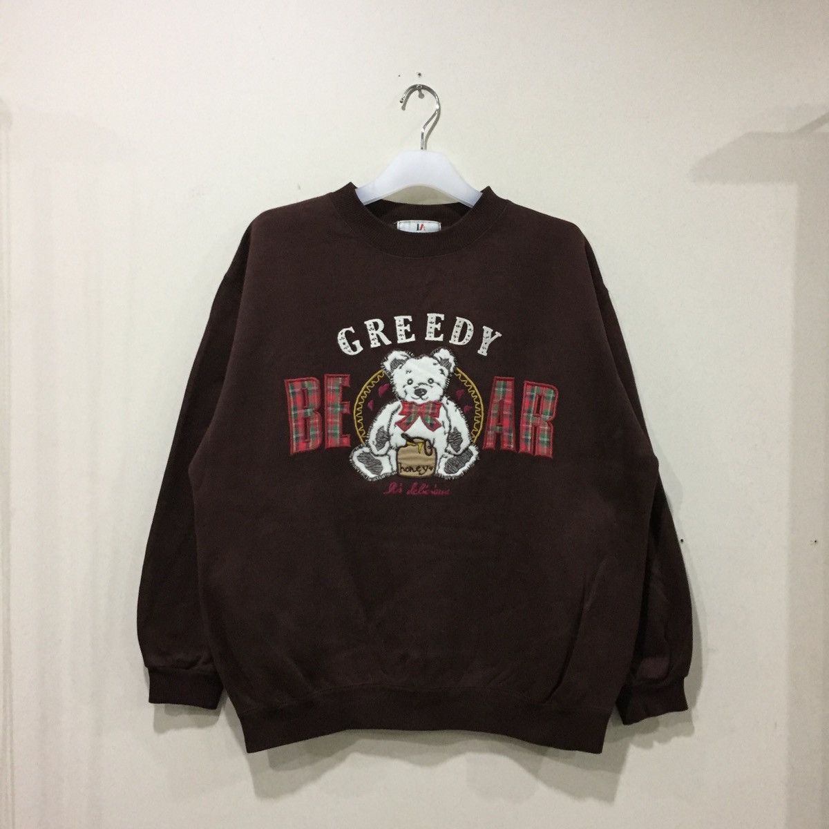 LA CIFONELI sweatshirt spell out big design..