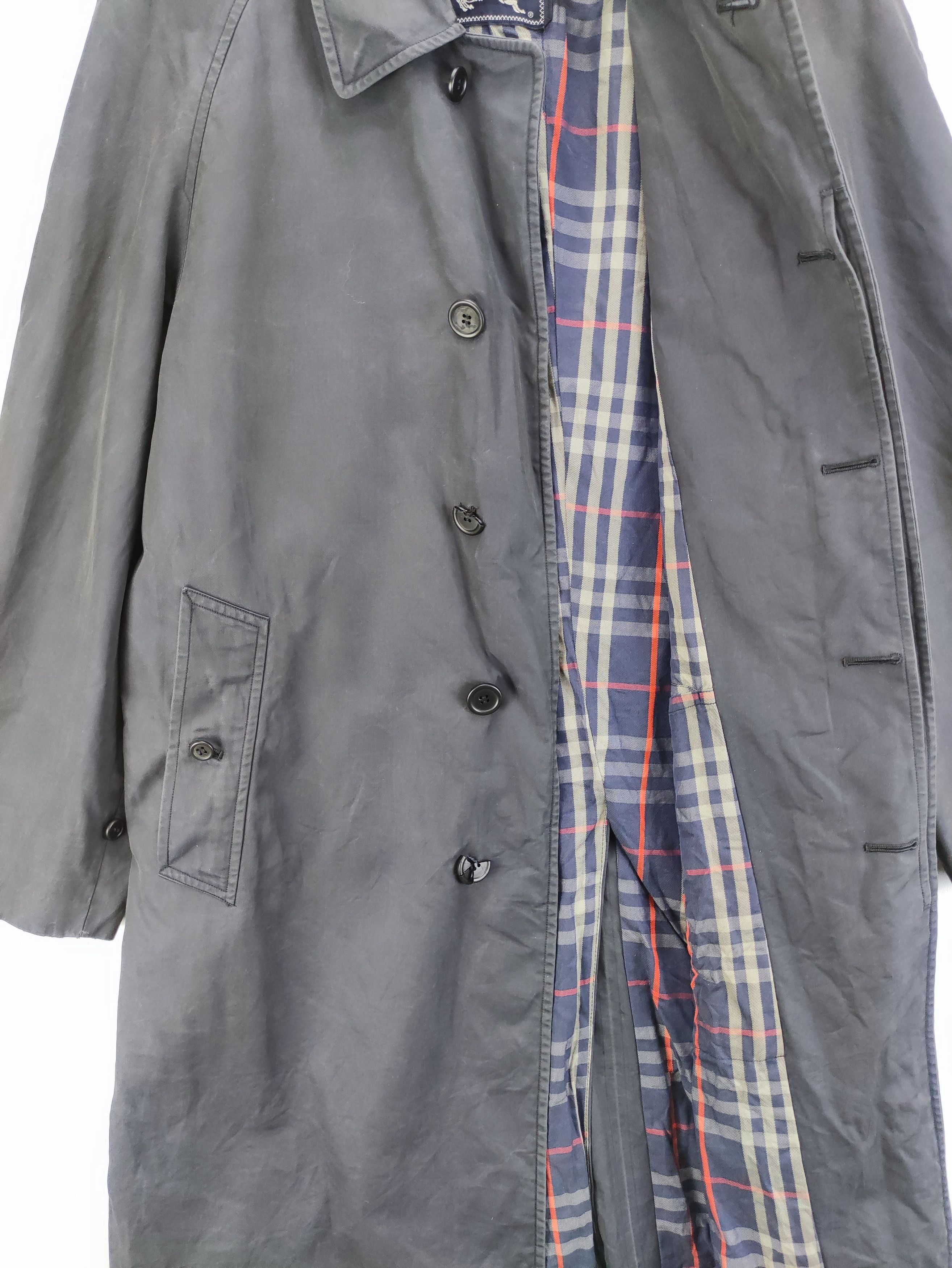 Burberry Vintage Burberrys Trench Coat Long Jacket Size US M / EU 48-50 / 2 - 2 Thumbnail