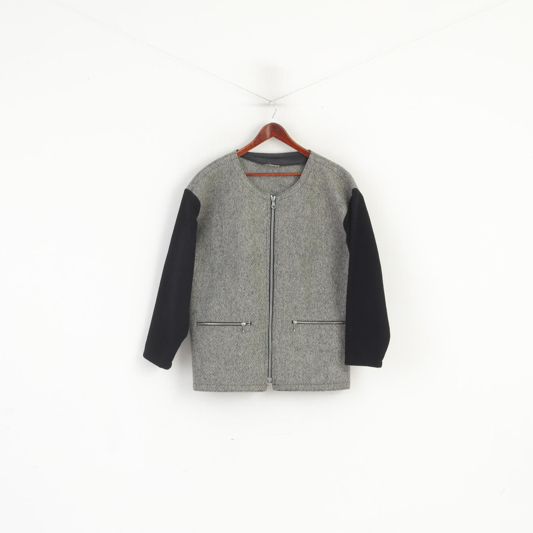 Vintage Chiemsee Women XL Jacket Grey Vintage Oversize 7361 Size XL / US 12-14 / IT 48-50 - 1 Thumbnail