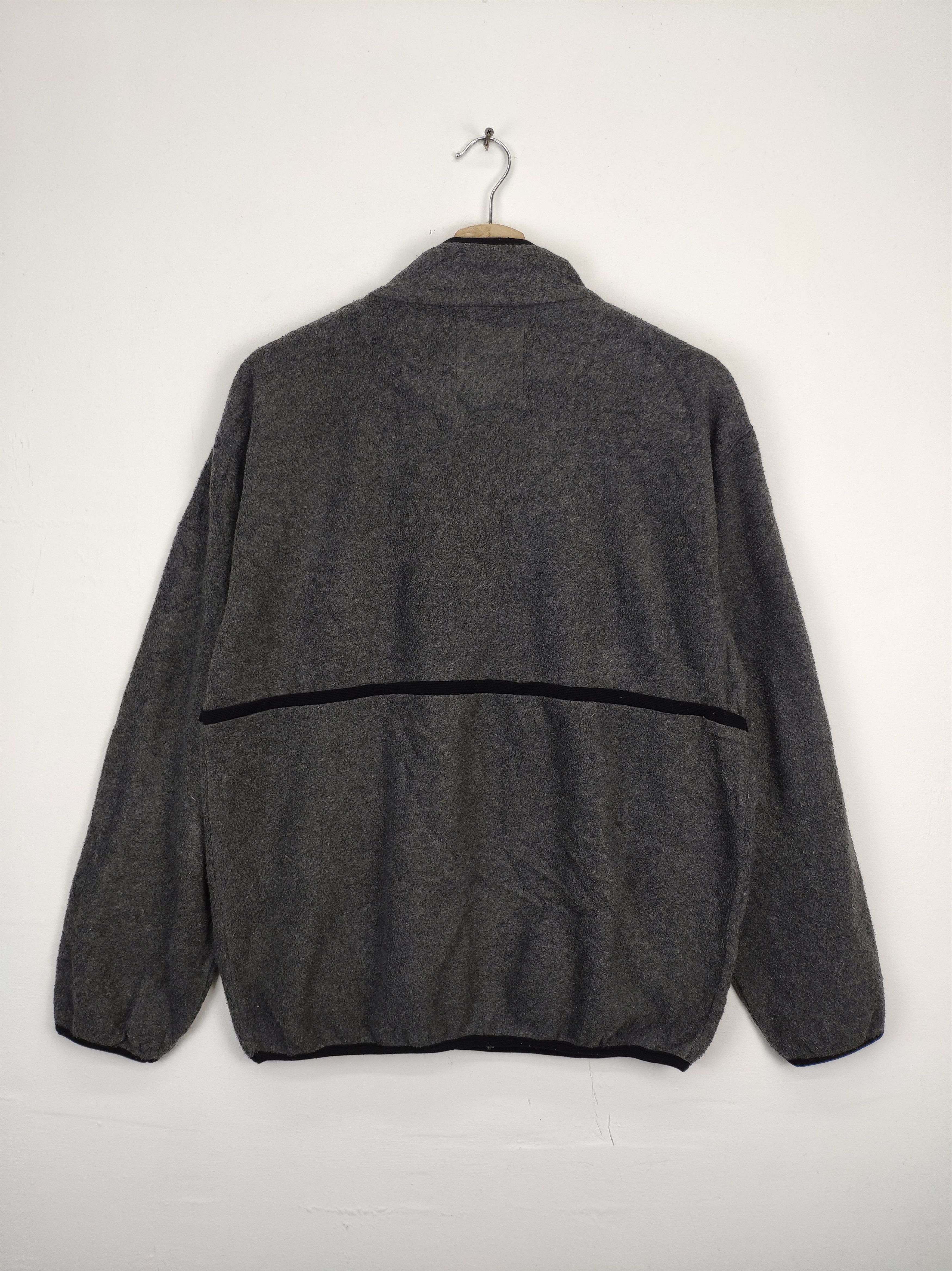 Japanese Brand × Vintage Vintage Outdoor Wear Micro Fleece Jacket Half Zip Size US M / EU 48-50 / 2 - 2 Thumbnail