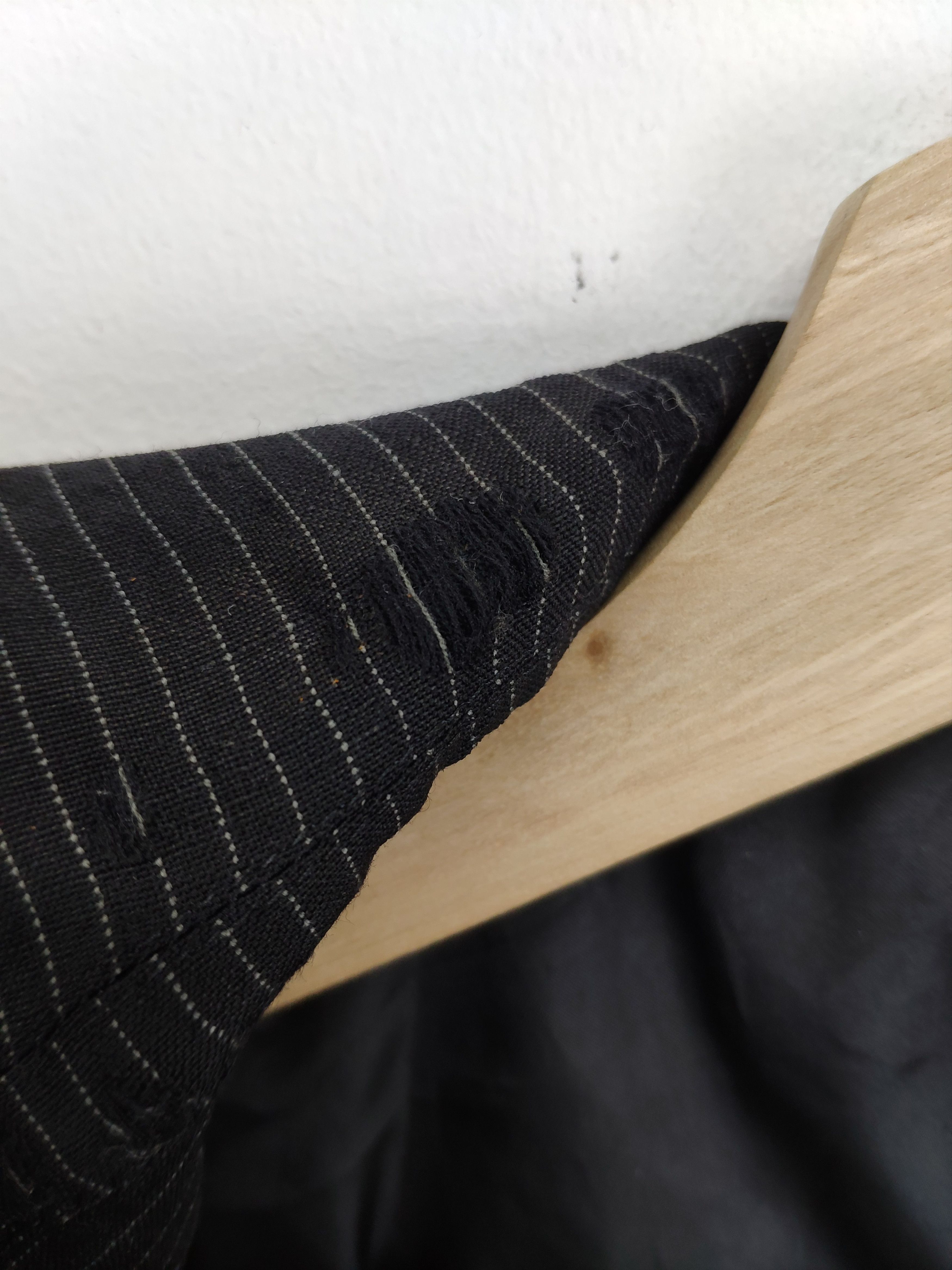 Designer × Japanese Brand × PPFM Vintage PPFM Wool Blazer Striped Distressed Size US M / EU 48-50 / 2 - 15 Thumbnail