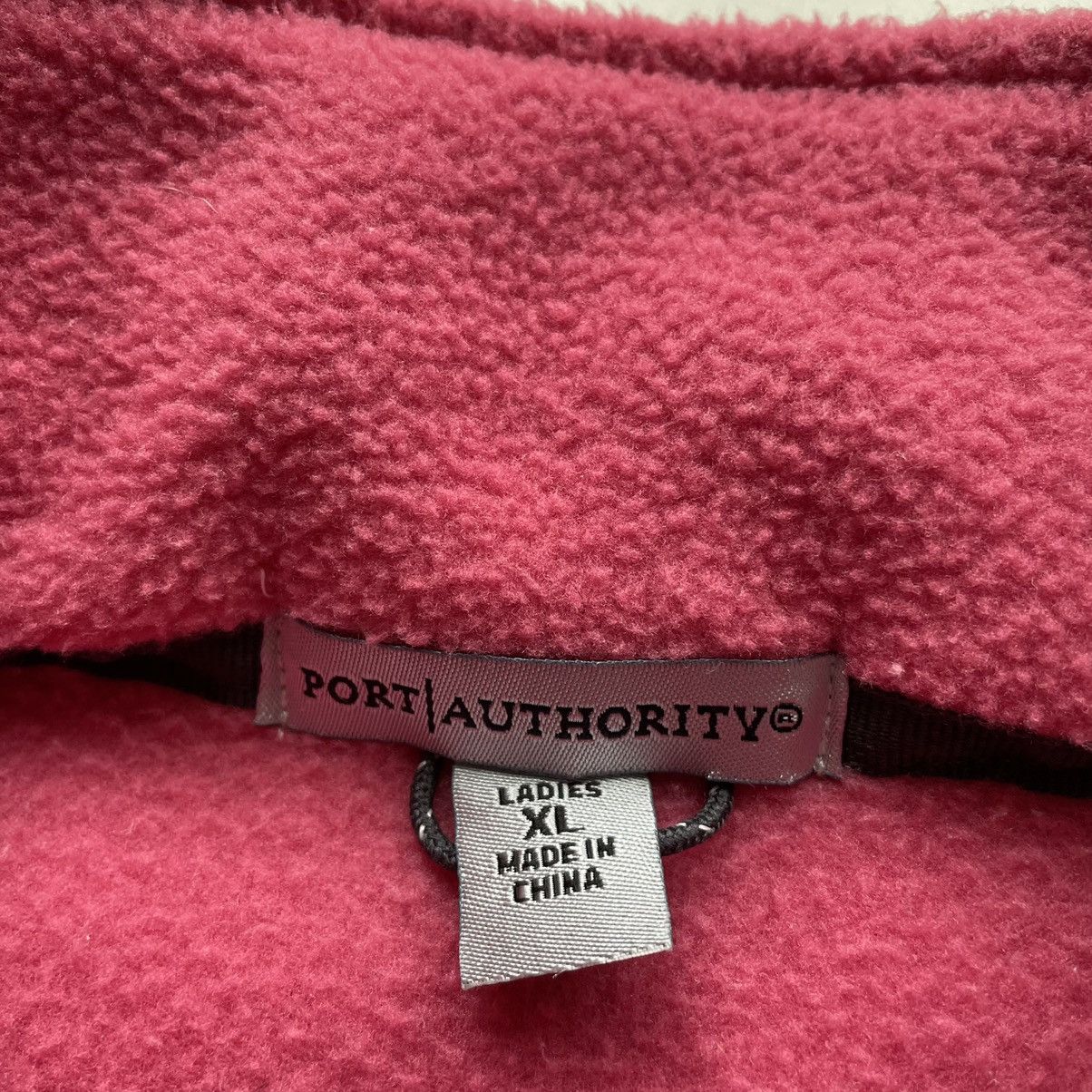 Mercedes-Benz Vintage 2000s Mercedes Benz Embroidered Fleece Pink Jacket Size XL / US 12-14 / IT 48-50 - 4 Thumbnail