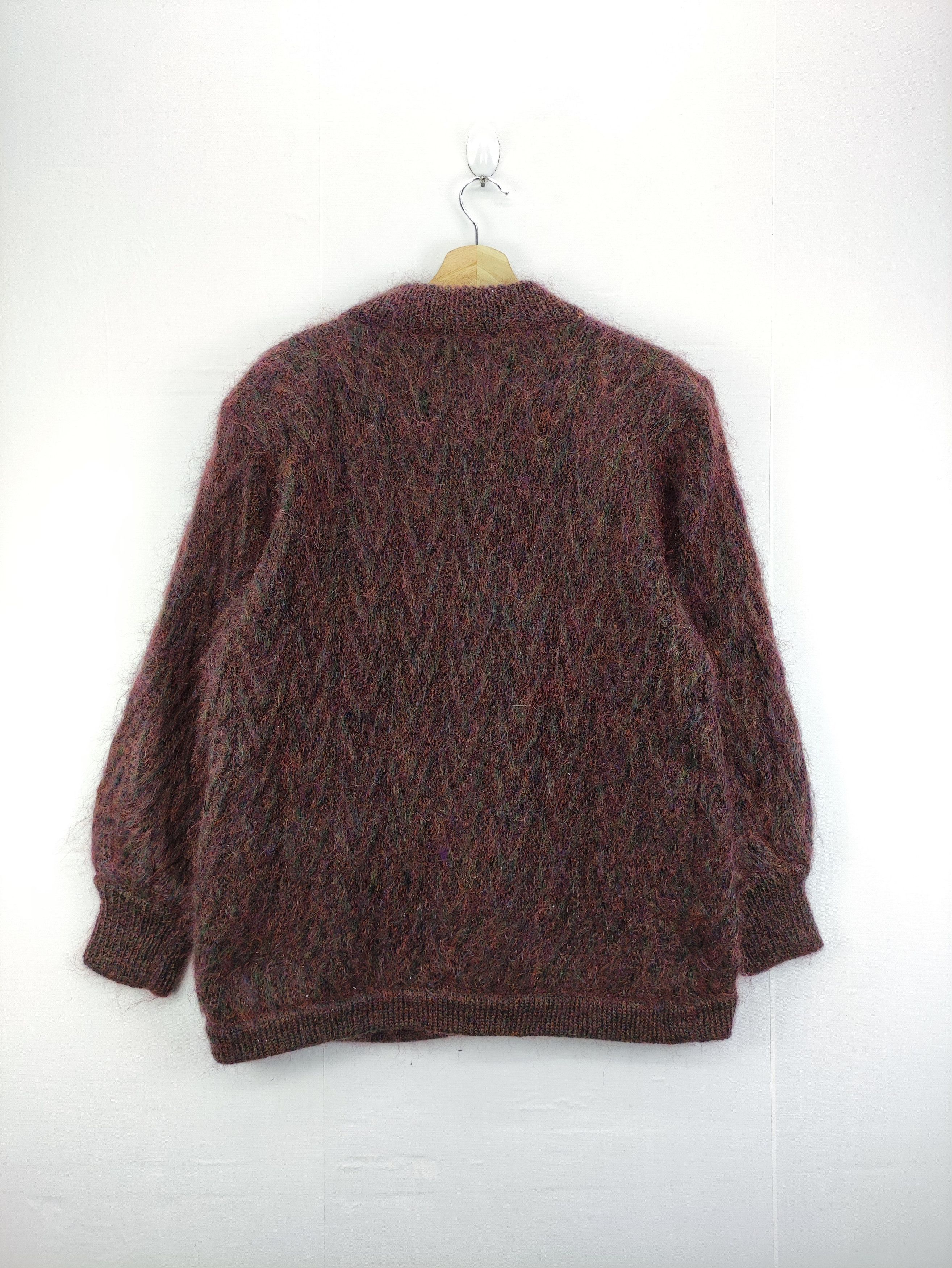 Japanese Brand Vintage 90s Mohair Cardigan Button Up Size US M / EU 48-50 / 2 - 6 Thumbnail