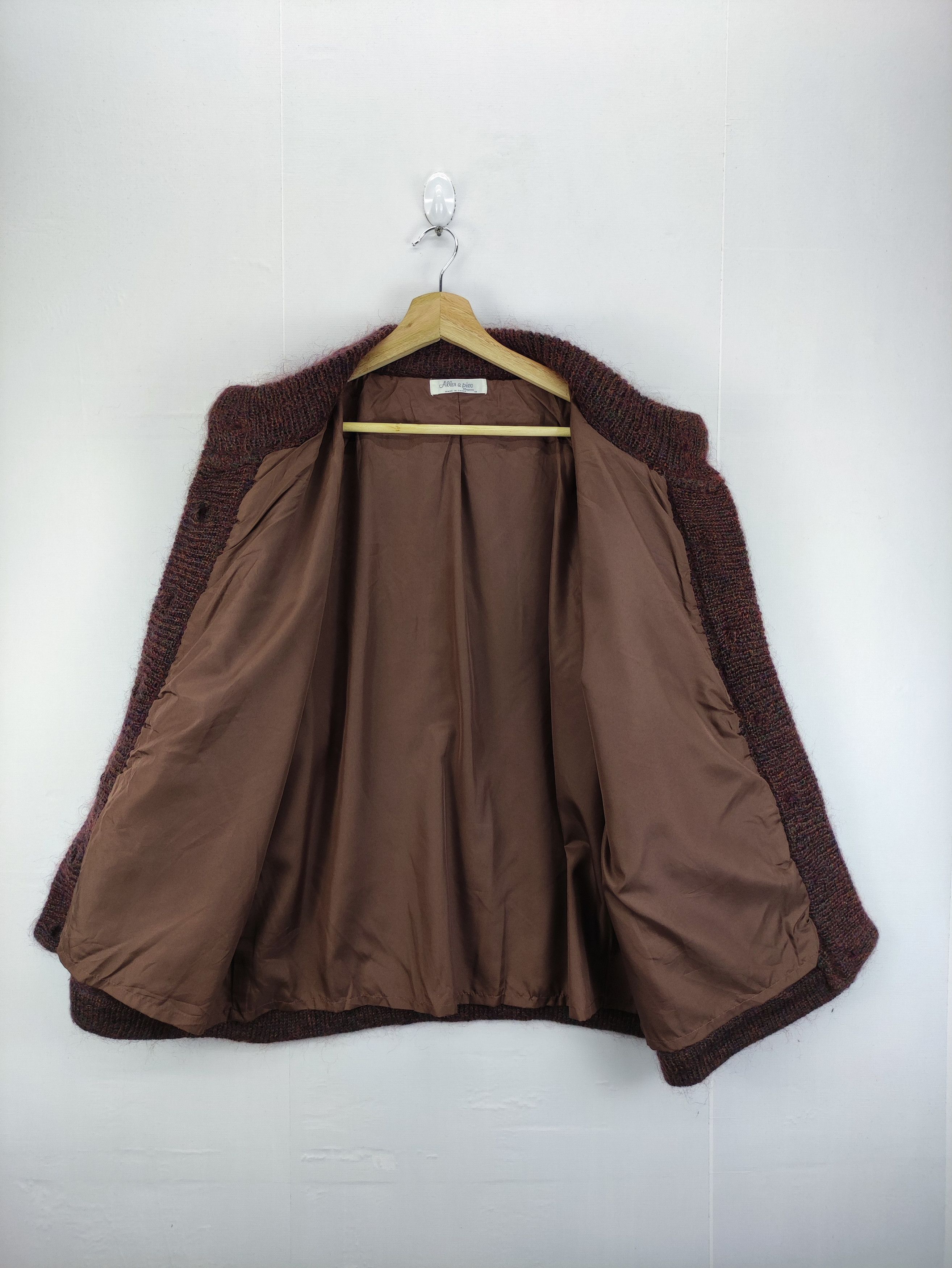 Japanese Brand Vintage 90s Mohair Cardigan Button Up Size US M / EU 48-50 / 2 - 3 Thumbnail