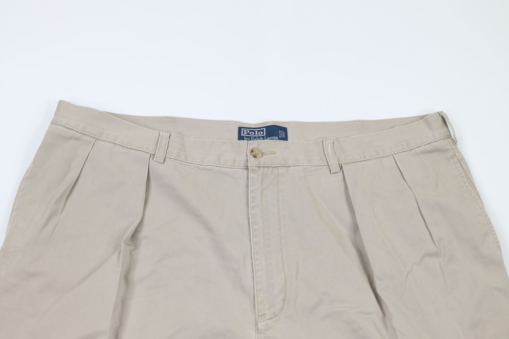 Pleated Chino Shorts, Beige