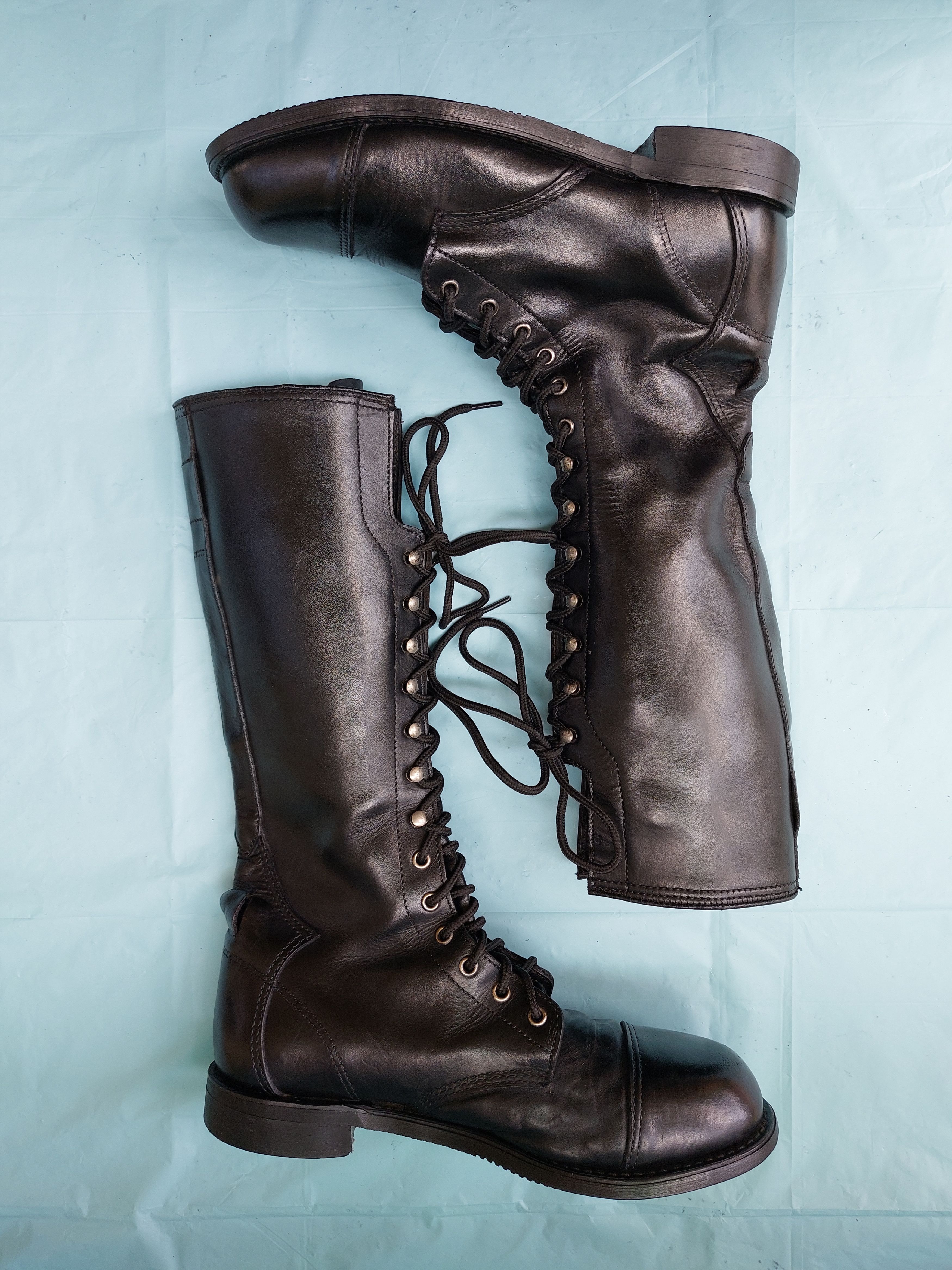 Harley Davidson Vtg HARLEY DAVIDSON rider derby high boots made in USA Size US 8.5 / EU 41-42 - 1 Thumbnail