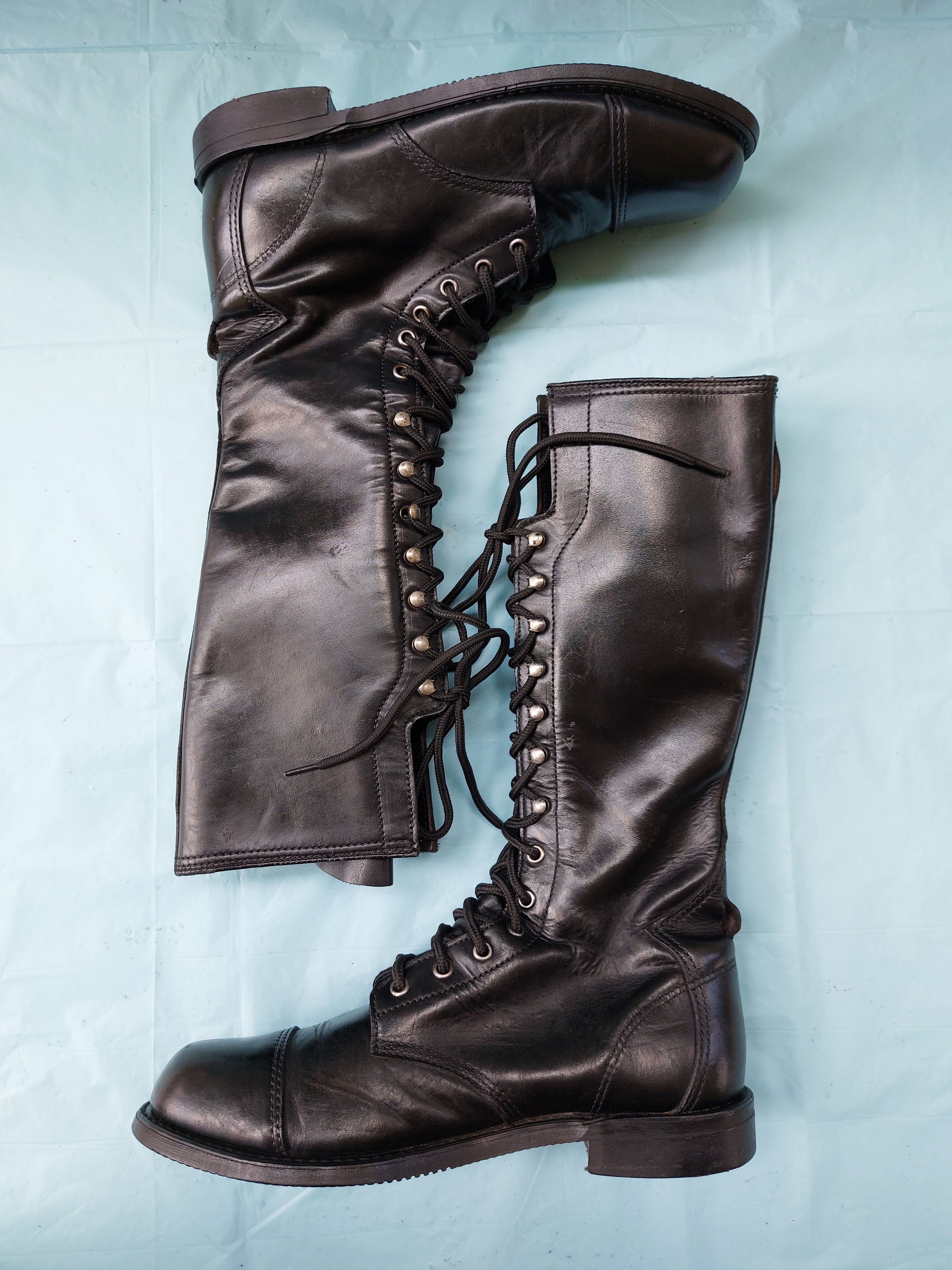 Harley Davidson Vtg HARLEY DAVIDSON rider derby high boots made in USA Size US 8.5 / EU 41-42 - 2 Thumbnail