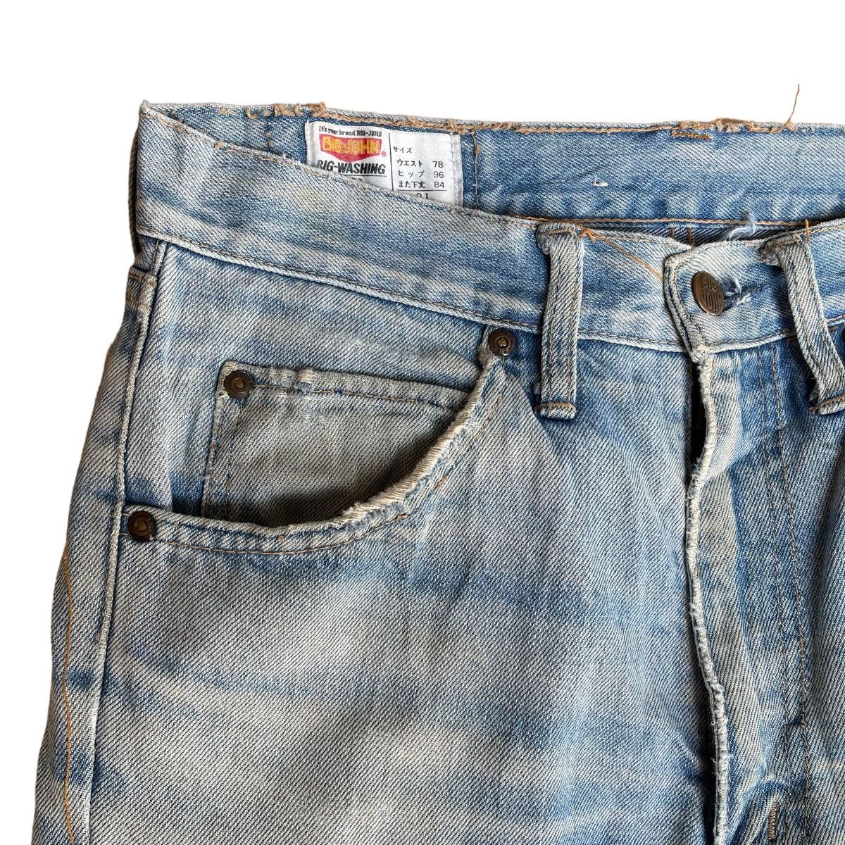 Big John RARE💥Vintage Big John Size 30 Size US 31 - 4 Thumbnail