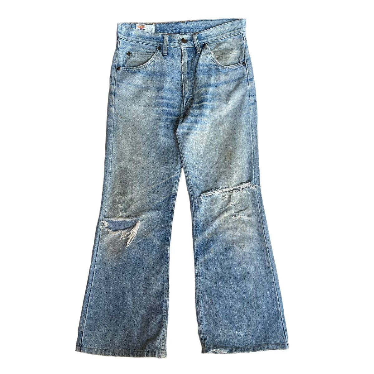 image of Distressed Denim x Hysteric Glamour vintage Big John Size 30, Men's