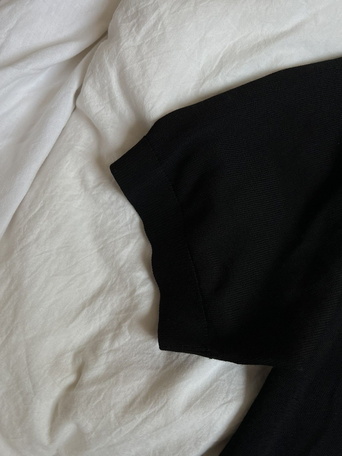 Dries Van Noten Dries van Noten Knit Polo Silky Black Size US XL / EU 56 / 4 - 4 Thumbnail