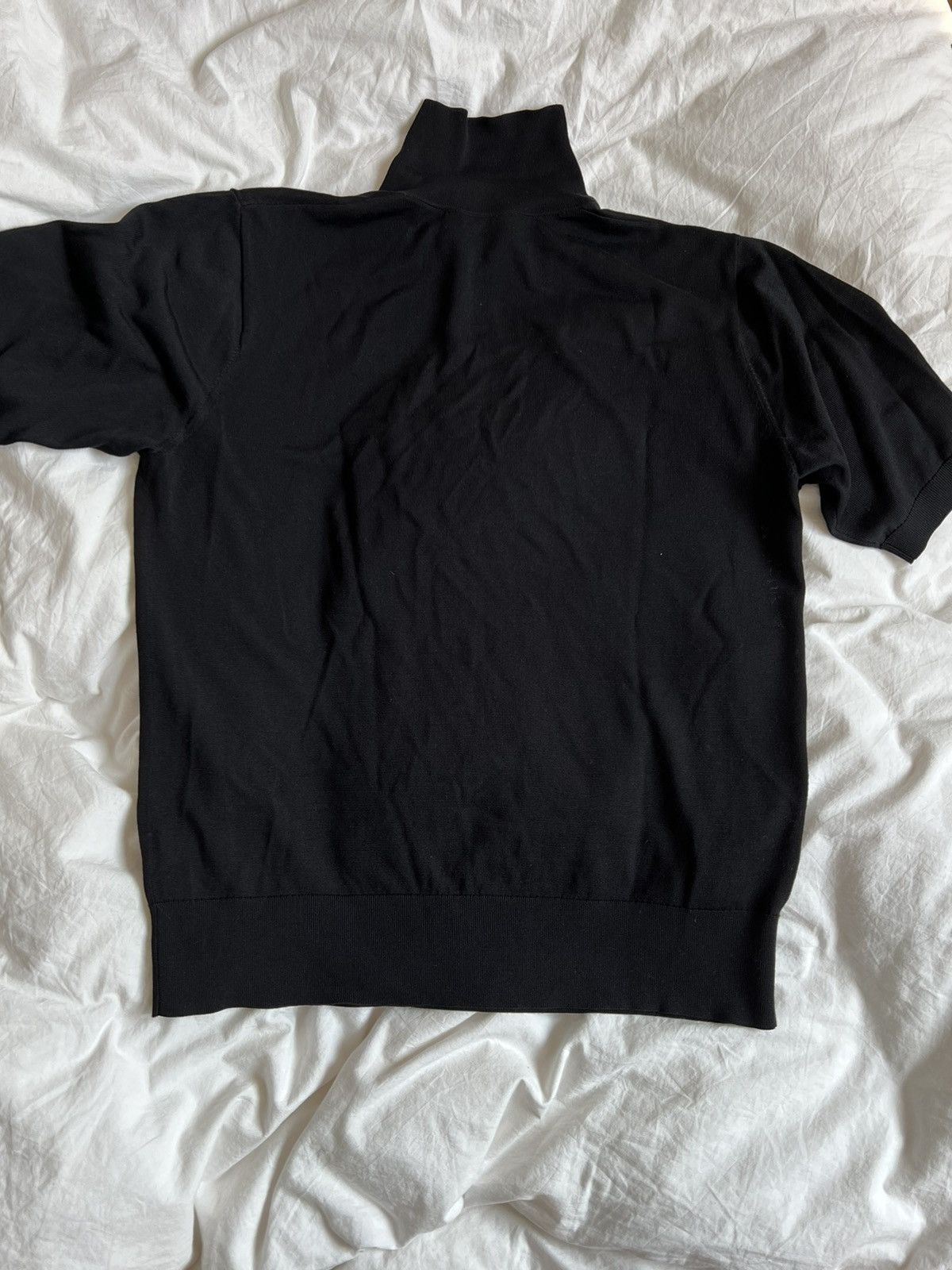 Dries Van Noten Dries van Noten Knit Polo Silky Black Size US XL / EU 56 / 4 - 7 Thumbnail