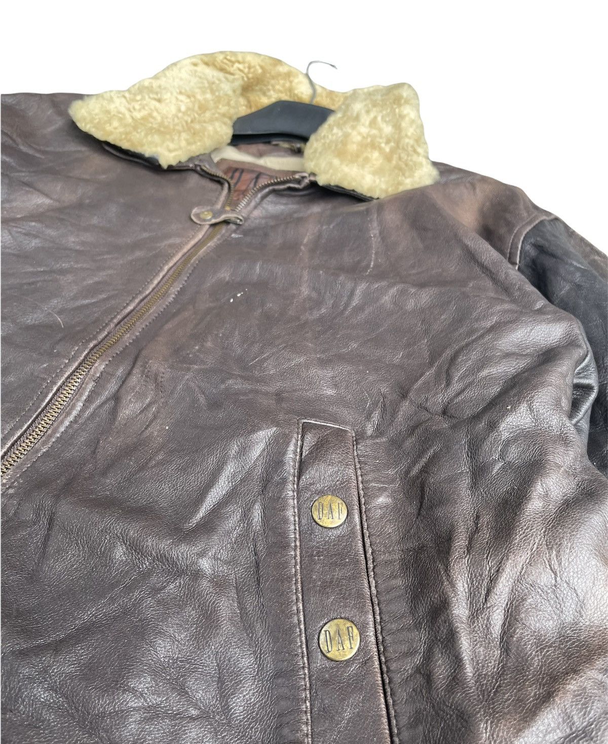 Other DAF Leather Jacket Size US XL / EU 56 / 4 - 5 Thumbnail