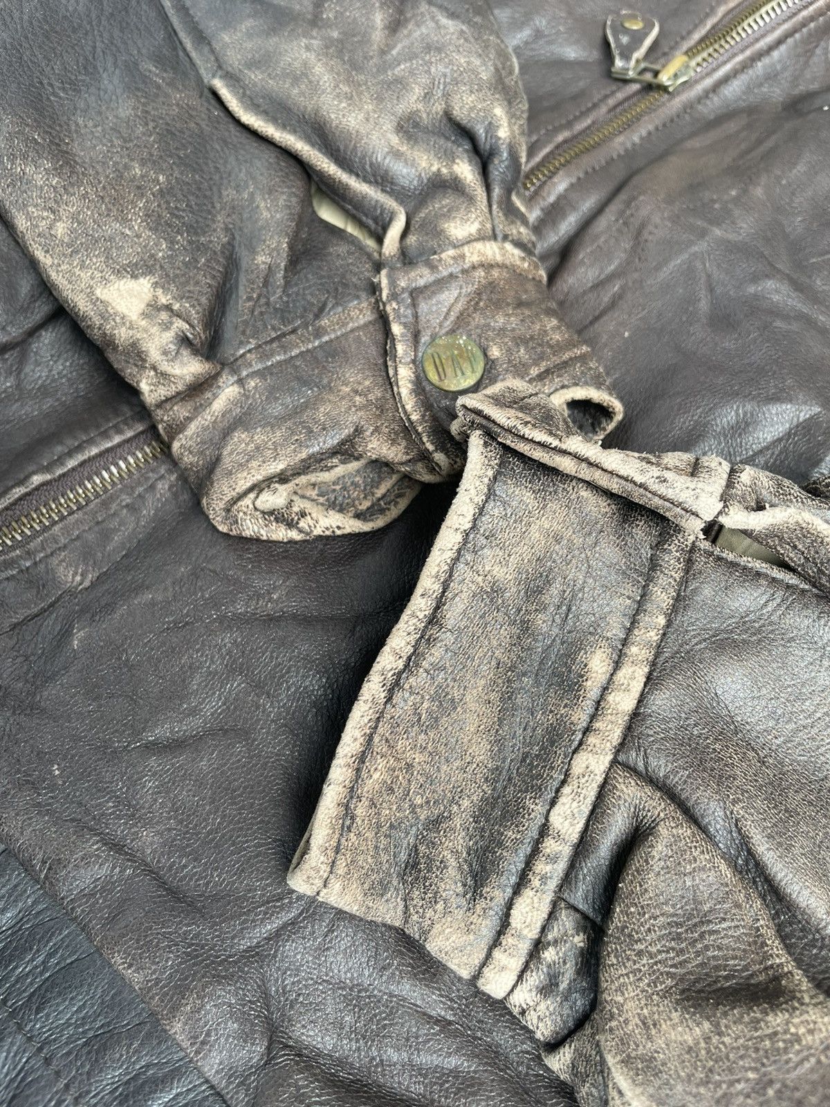 Other DAF Leather Jacket Size US XL / EU 56 / 4 - 13 Thumbnail