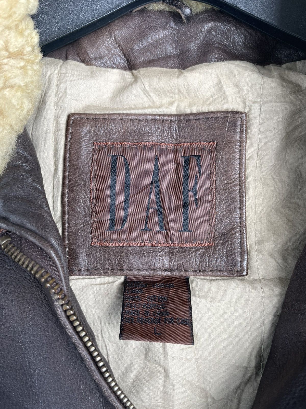 Other DAF Leather Jacket Size US XL / EU 56 / 4 - 15 Thumbnail
