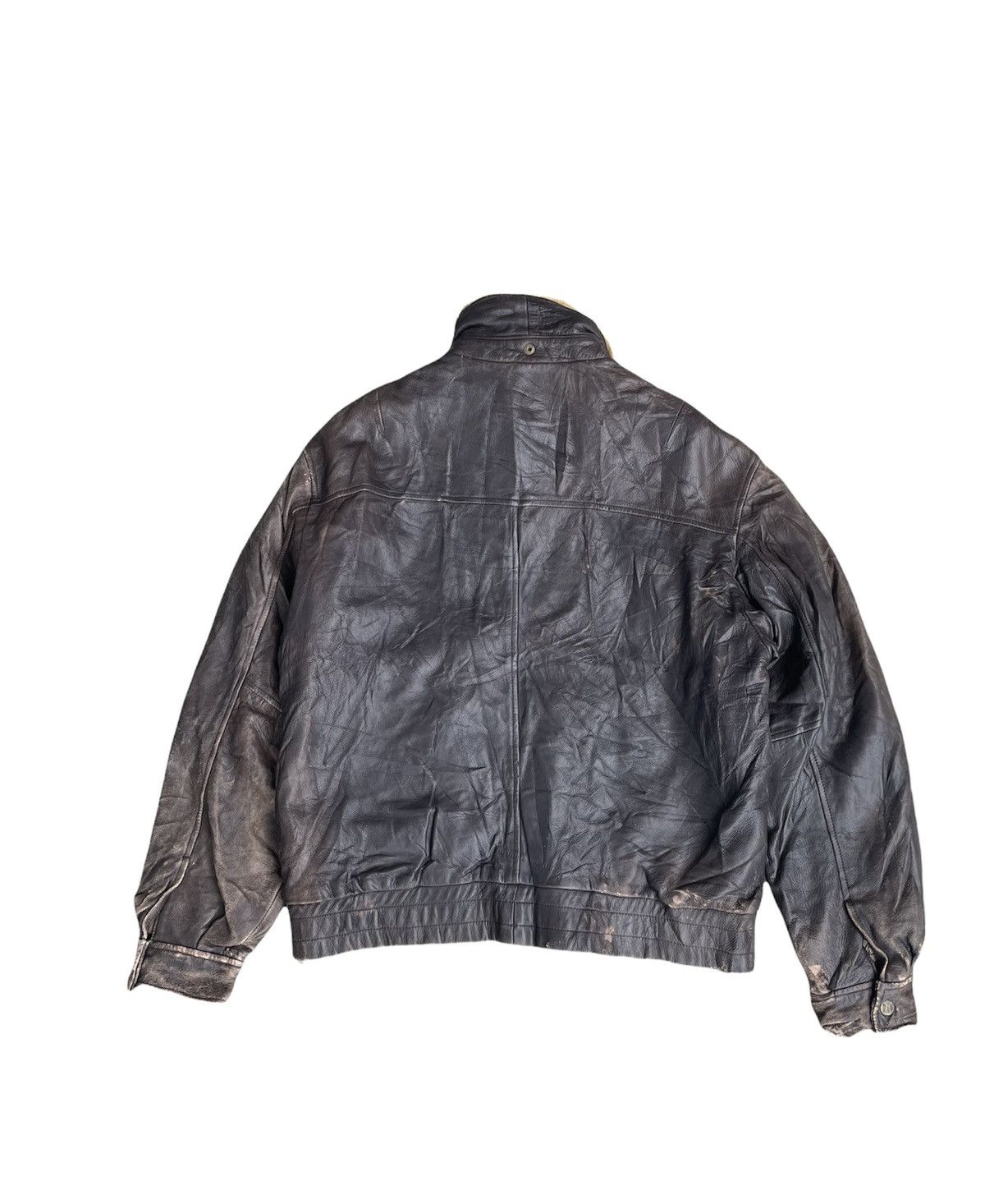 Other DAF Leather Jacket Size US XL / EU 56 / 4 - 9 Thumbnail