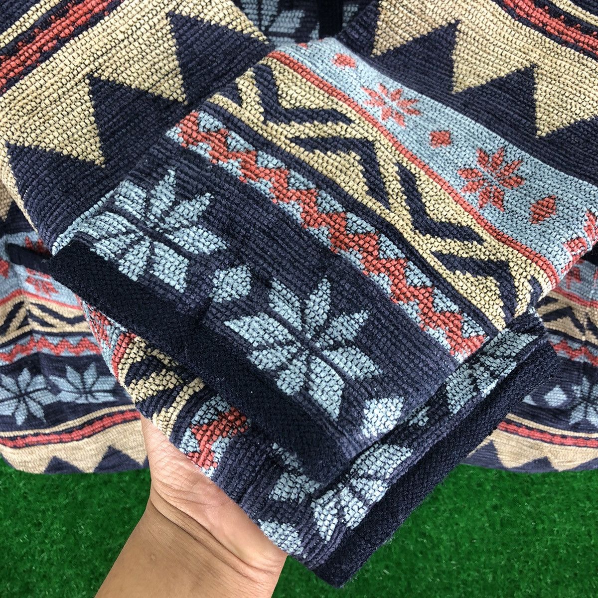 Japanese Brand × Vintage Vintage Navajo Jacket Native Art by Natural Basic Size US L / EU 52-54 / 3 - 9 Thumbnail