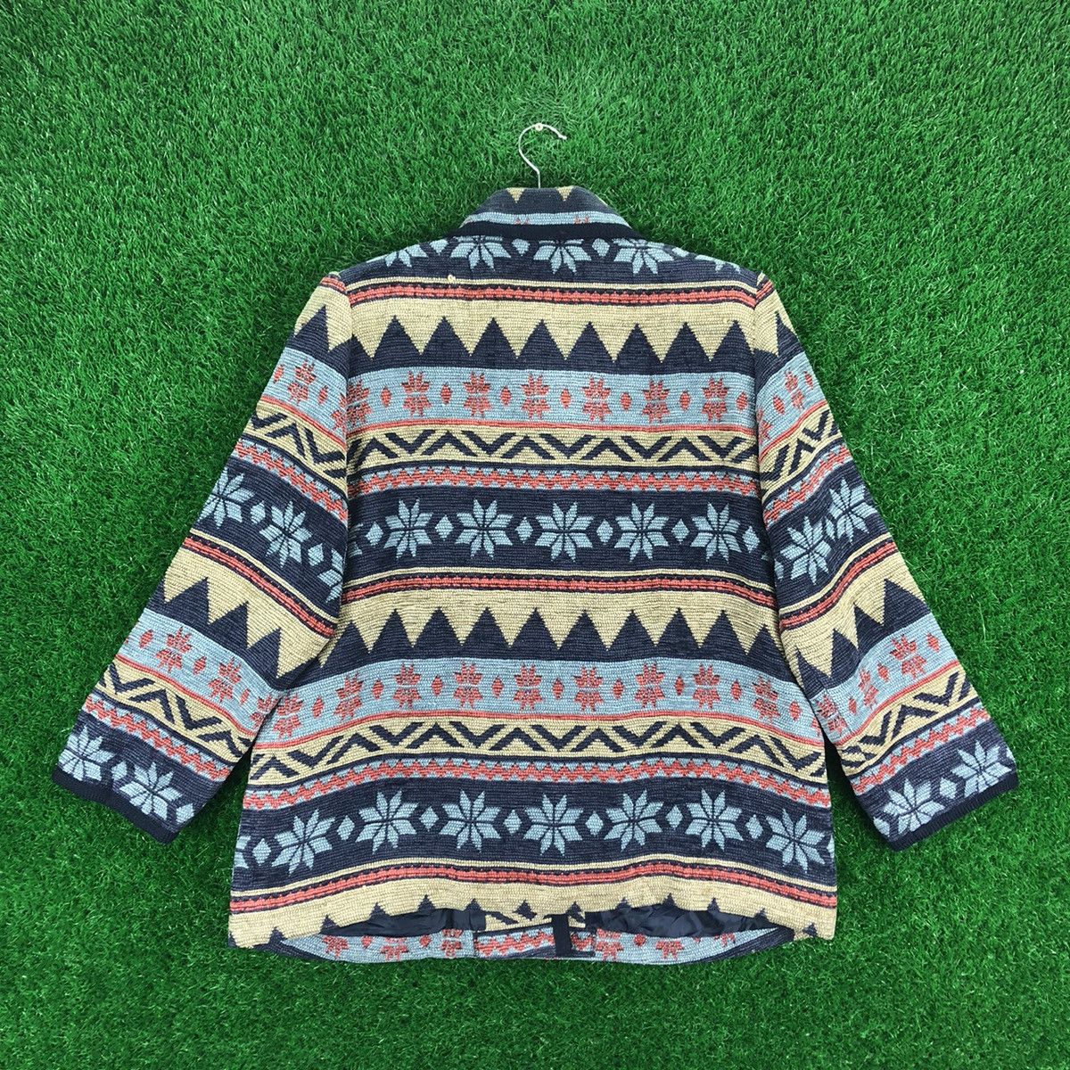 Japanese Brand × Vintage Vintage Navajo Jacket Native Art by Natural Basic Size US L / EU 52-54 / 3 - 4 Thumbnail