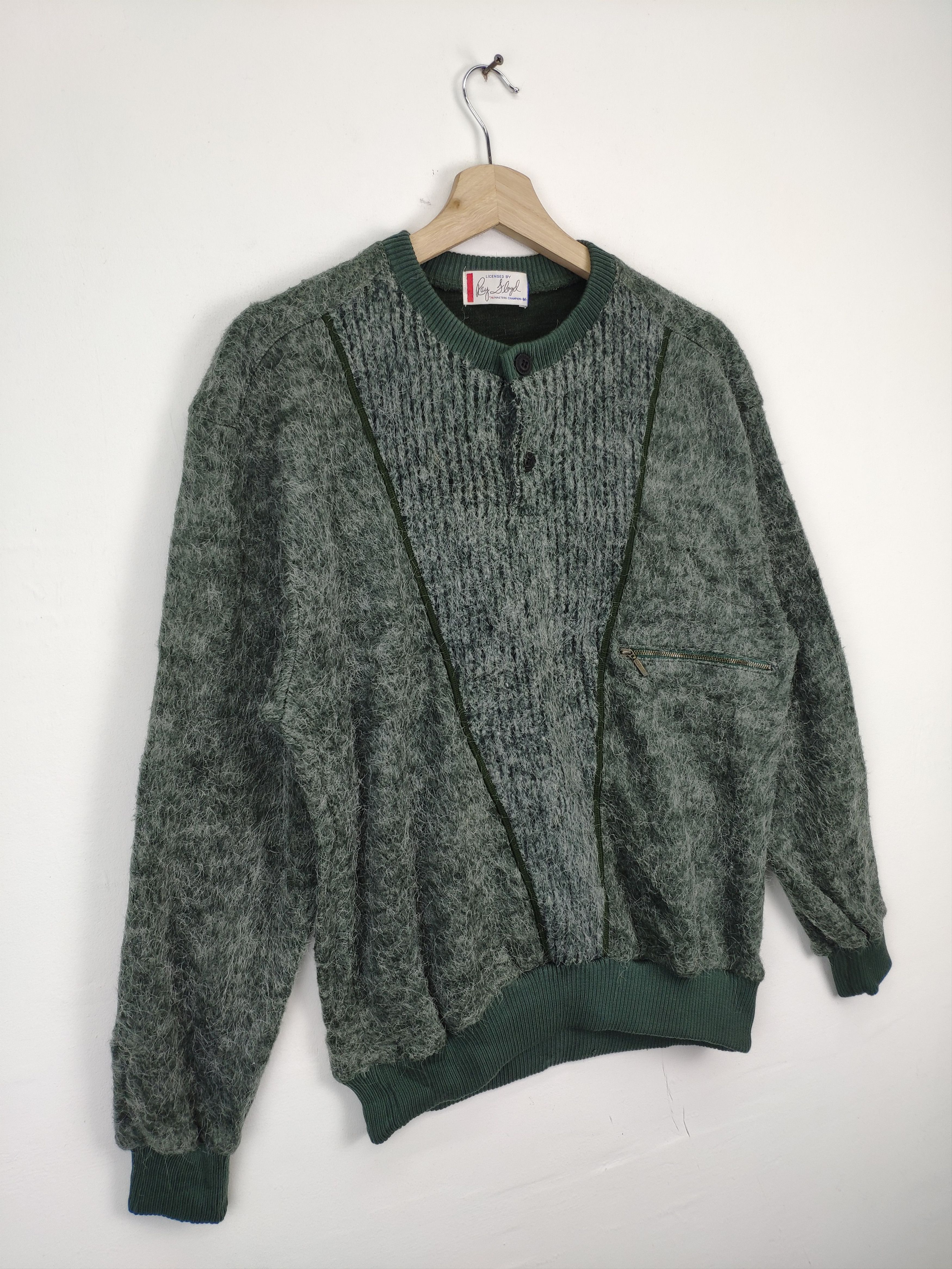 Japanese Brand Vintage Wool Sweater Mohair by Ray Sloyd Size US M / EU 48-50 / 2 - 6 Thumbnail