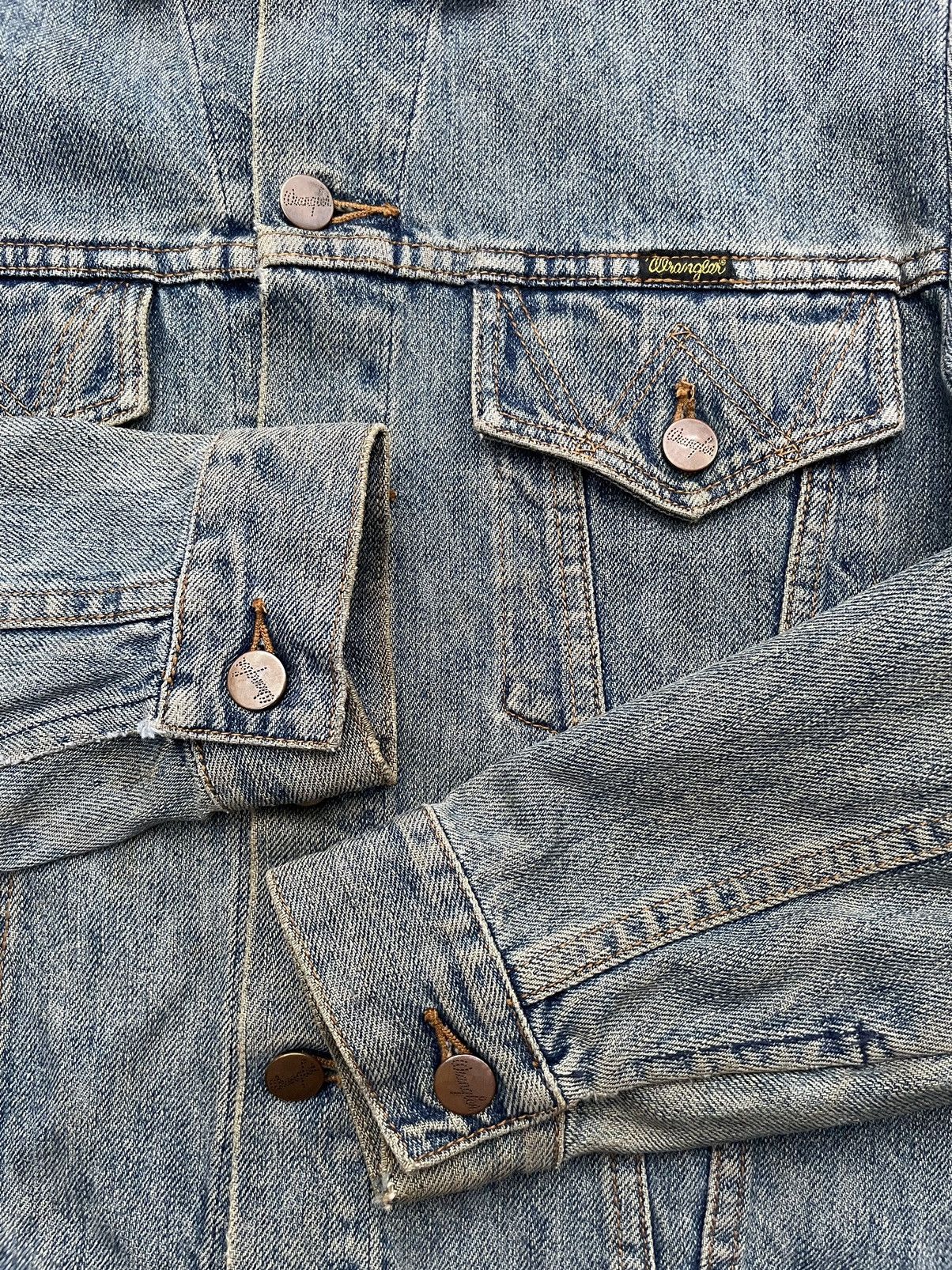 Vintage × Wrangler Vintage Wrangler Denim Jacket Size US M / EU 48-50 / 2 - 15 Thumbnail