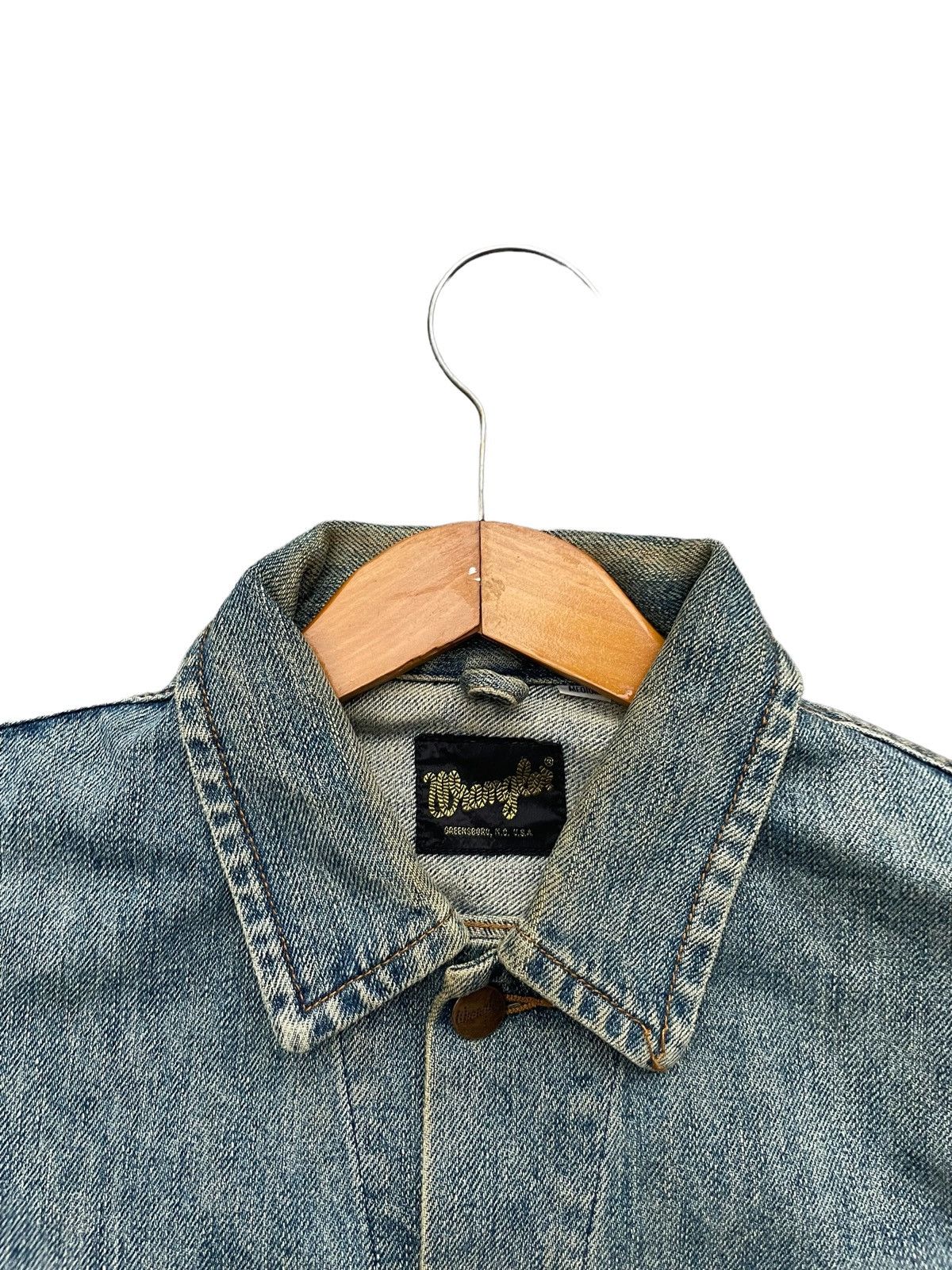 Vintage × Wrangler Vintage Wrangler Denim Jacket Size US M / EU 48-50 / 2 - 7 Thumbnail