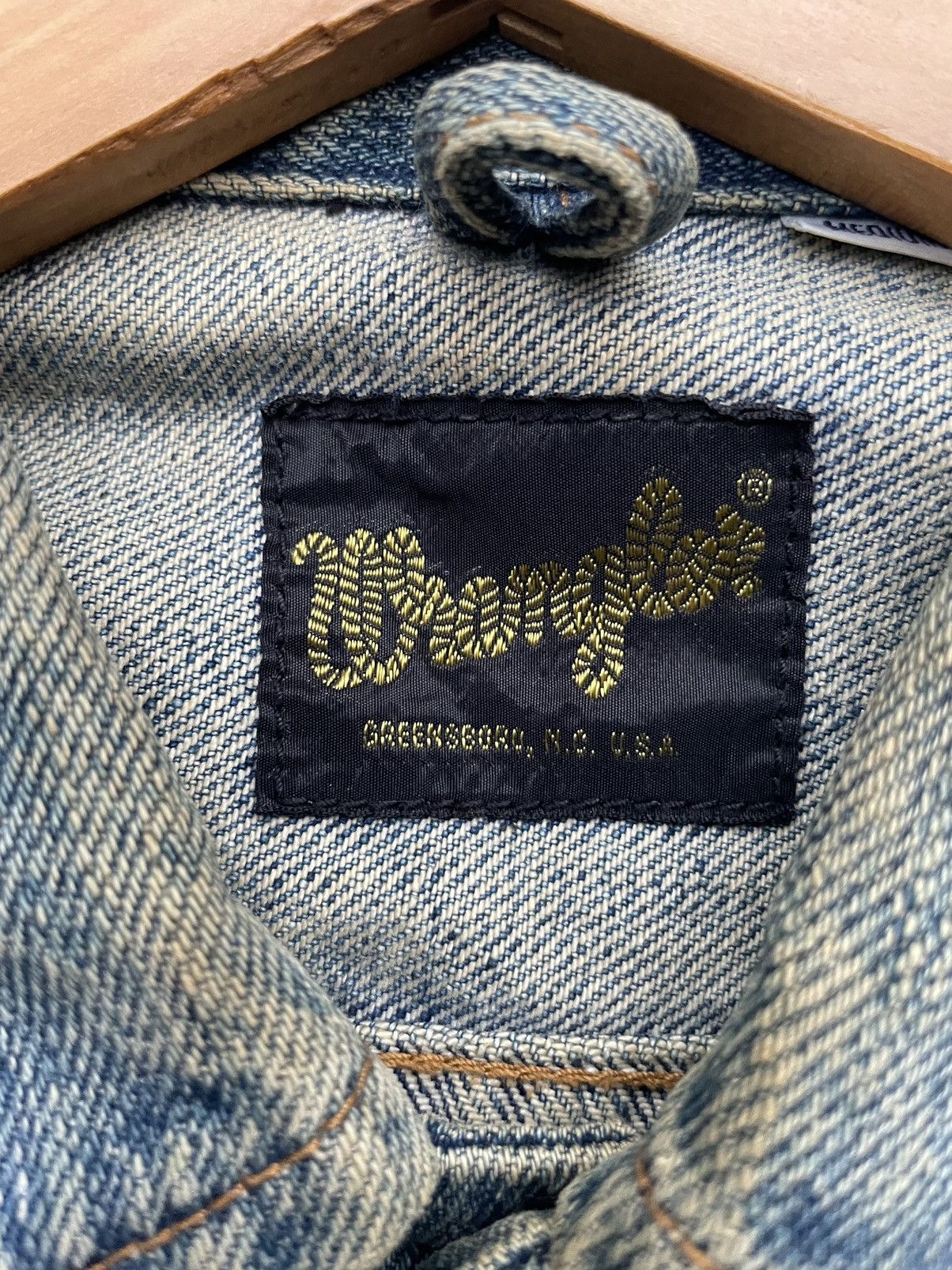 Vintage × Wrangler Vintage Wrangler Denim Jacket Size US M / EU 48-50 / 2 - 17 Thumbnail