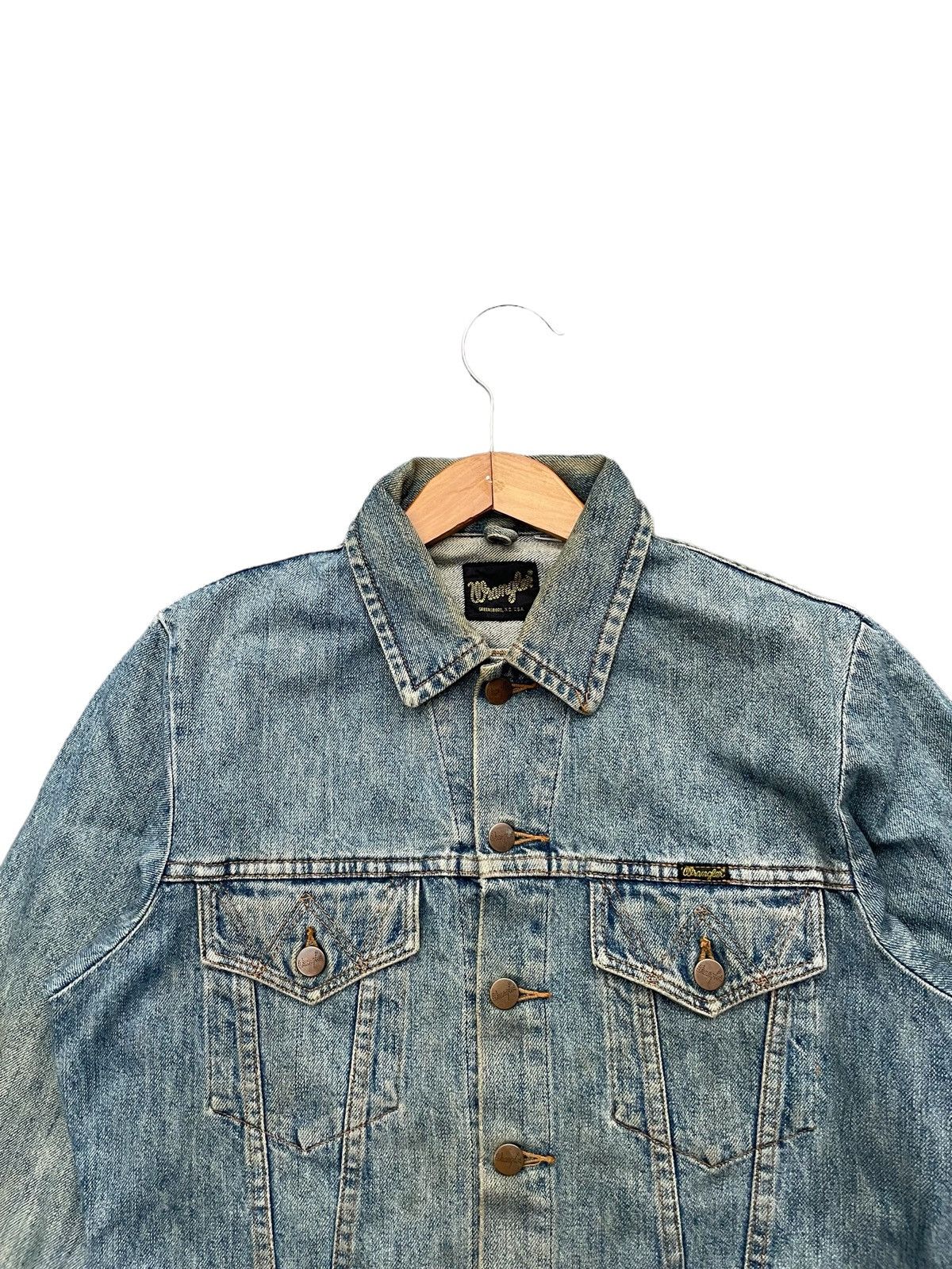 Vintage × Wrangler Vintage Wrangler Denim Jacket Size US M / EU 48-50 / 2 - 5 Thumbnail
