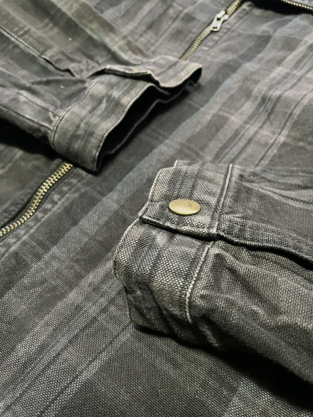 If Six Was Nine Vintage Grapeful Roots Checkered Jacket Size US M / EU 48-50 / 2 - 10 Thumbnail