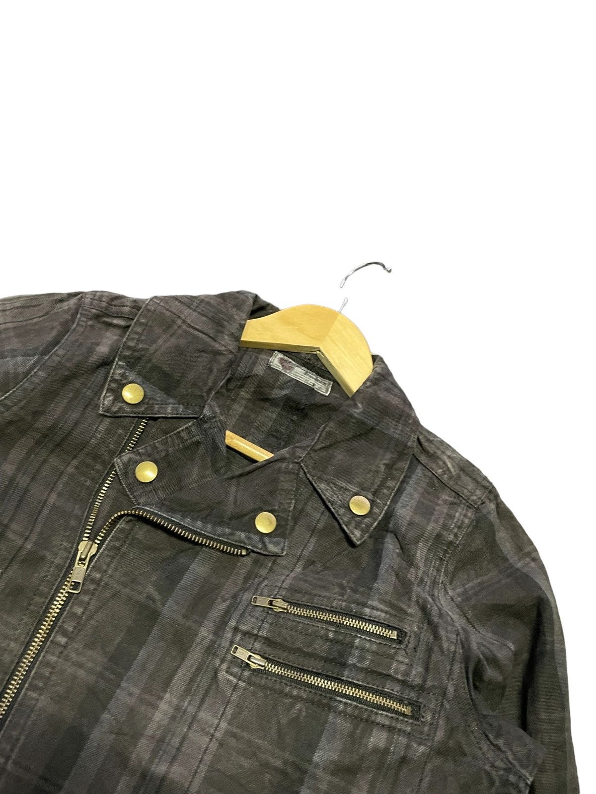 If Six Was Nine Vintage Grapeful Roots Checkered Jacket Size US M / EU 48-50 / 2 - 4 Thumbnail