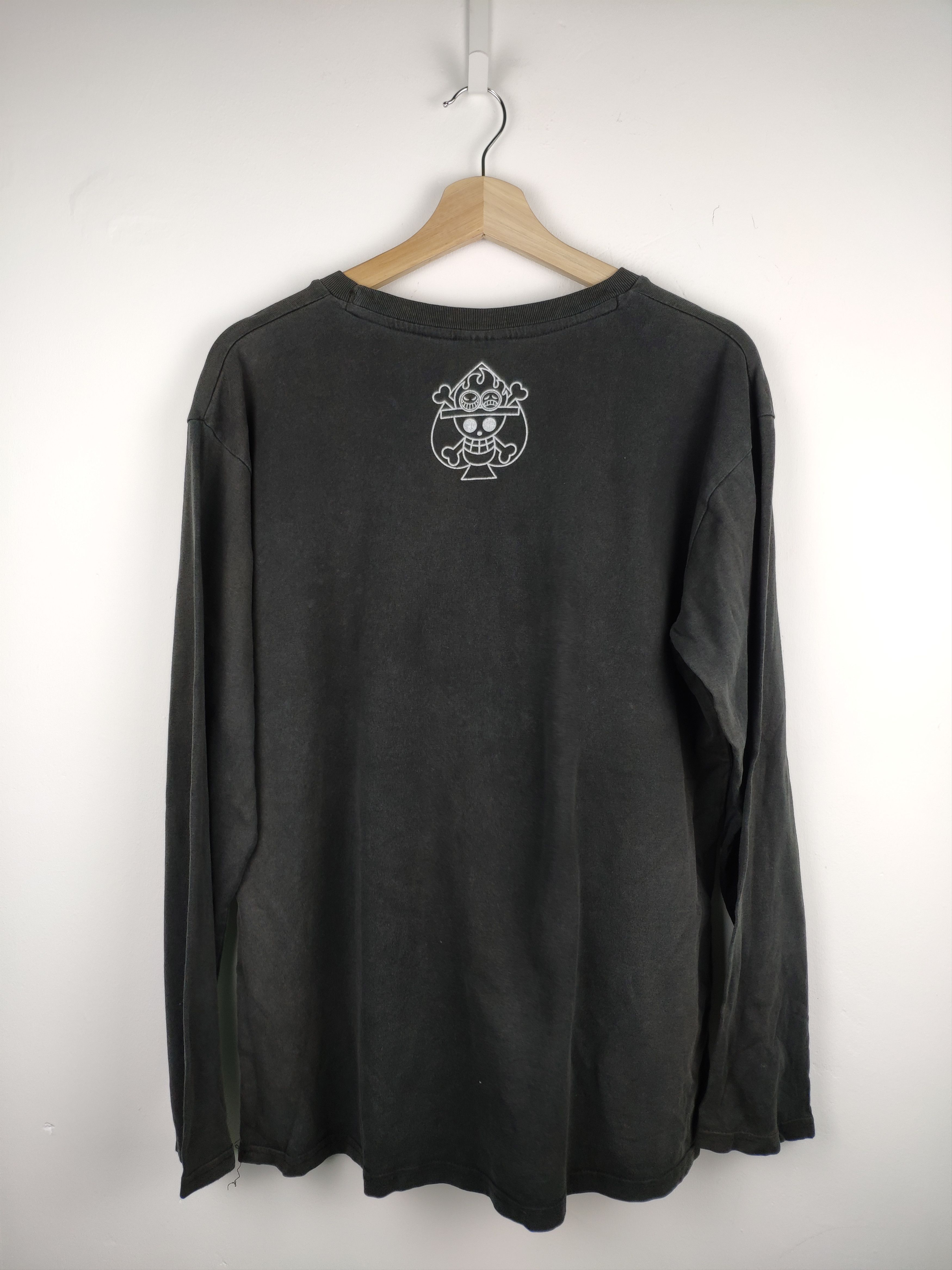 Anime × Japanese Brand × One Piece Vintage One Piece Shirt Long Sleeve Sunfaded Size US M / EU 48-50 / 2 - 6 Thumbnail