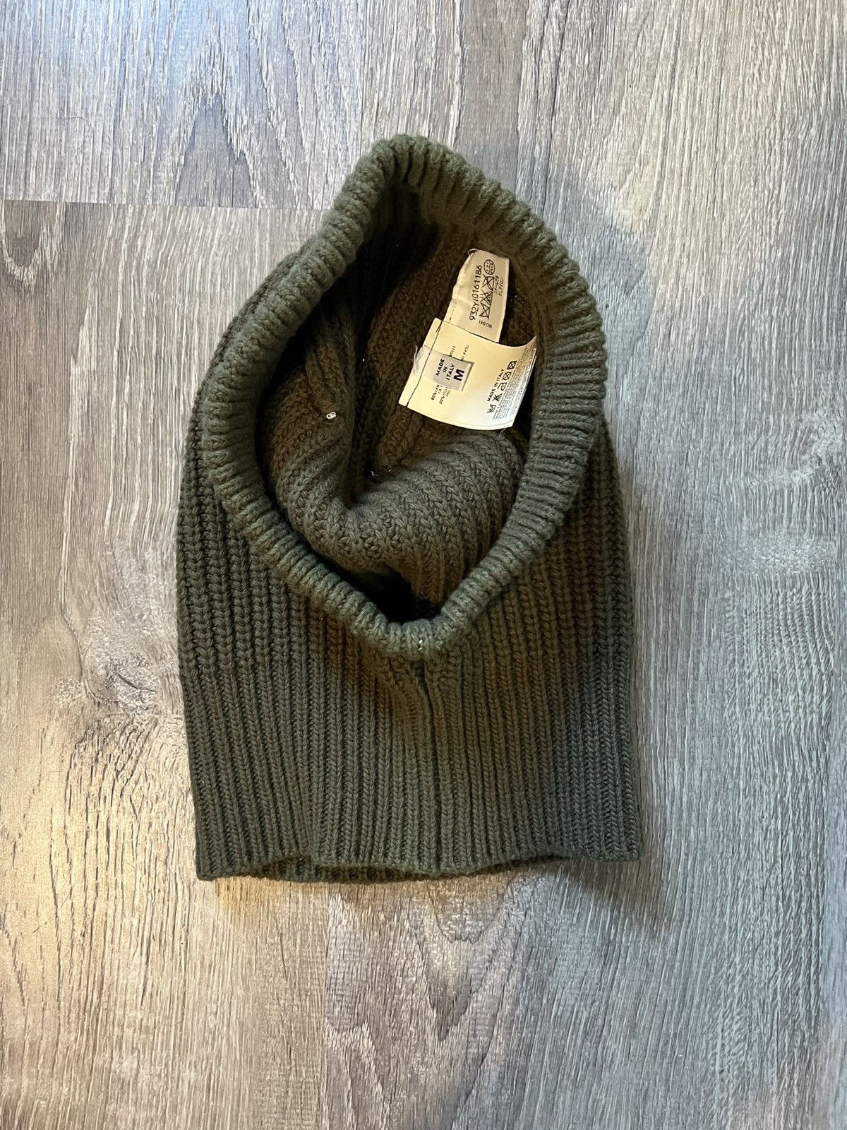 Maison Margiela Margiela AW04 military balaclava Size ONE SIZE - 2 Thumbnail