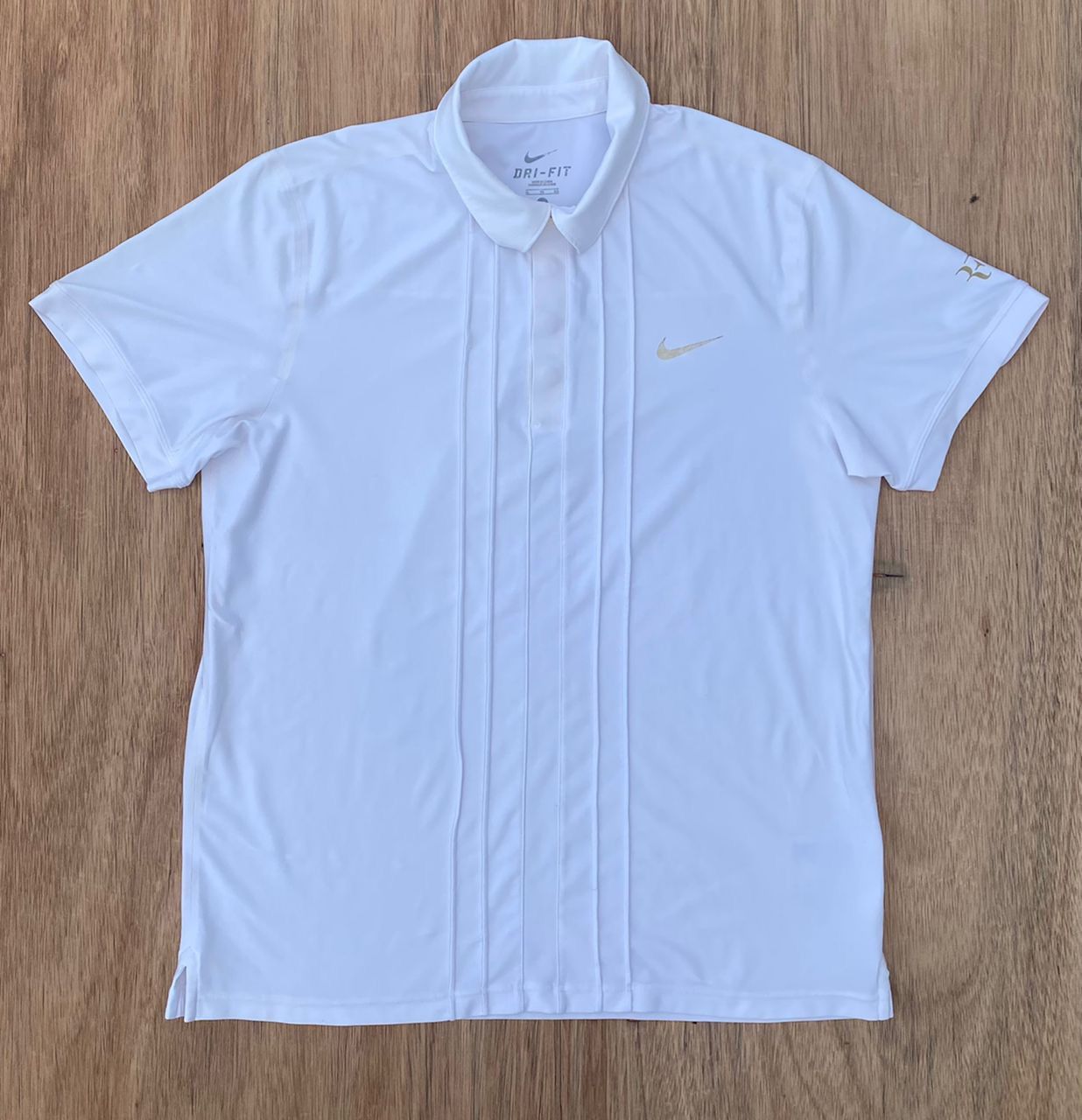 Nike × Vintage vintage tee E 1 dri fit roger federer Size US XL / EU 56 / 4 - 1 Thumbnail