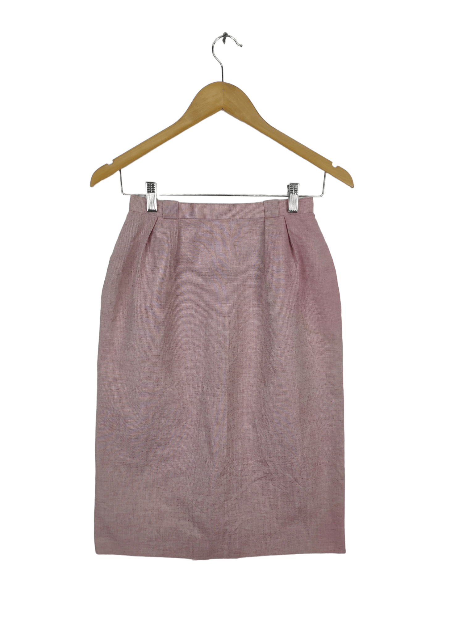 image of Avant Garde x Christian Dior Monsieur Vintage Christian Dior Midi Skirt Straight in Baby Pink, Wome