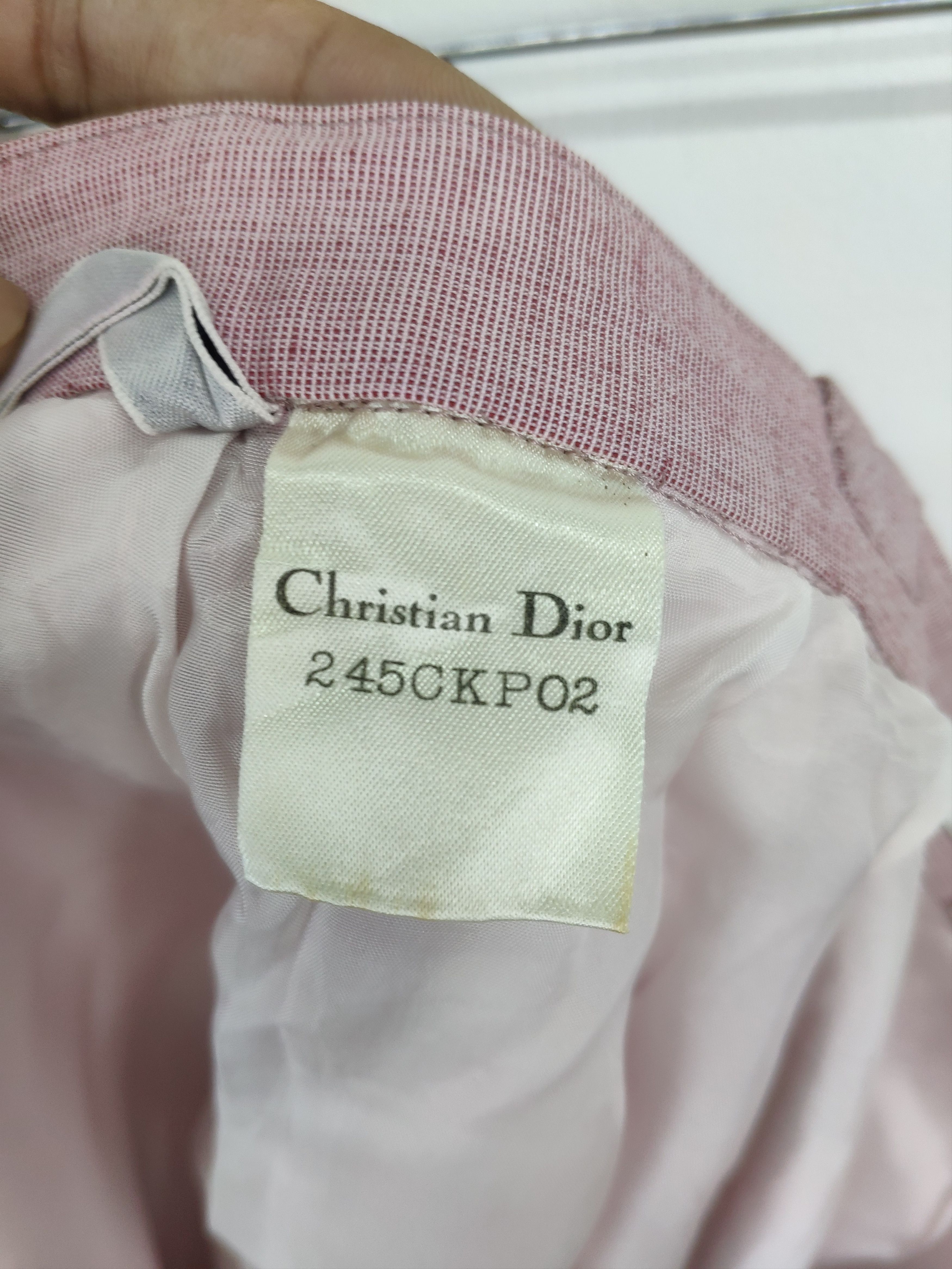 Christian Dior Monsieur Vintage Christian Dior Midi Skirt Straight Size 24" / US 00 / IT 34 - 4 Thumbnail