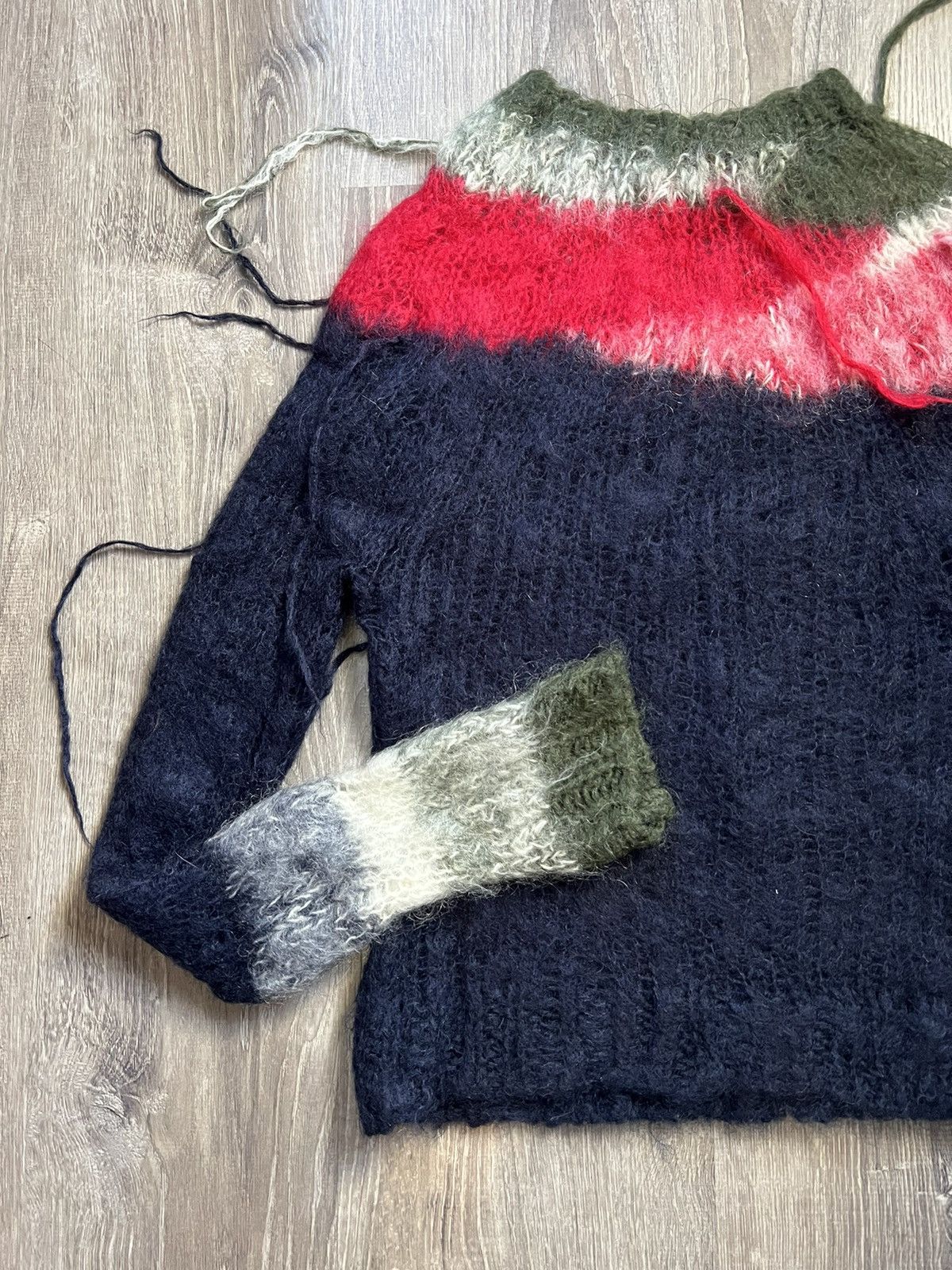 Junya Watanabe Junya watanabe 2006 punk mohair knit sweater Size US S / EU 44-46 / 1 - 4 Thumbnail