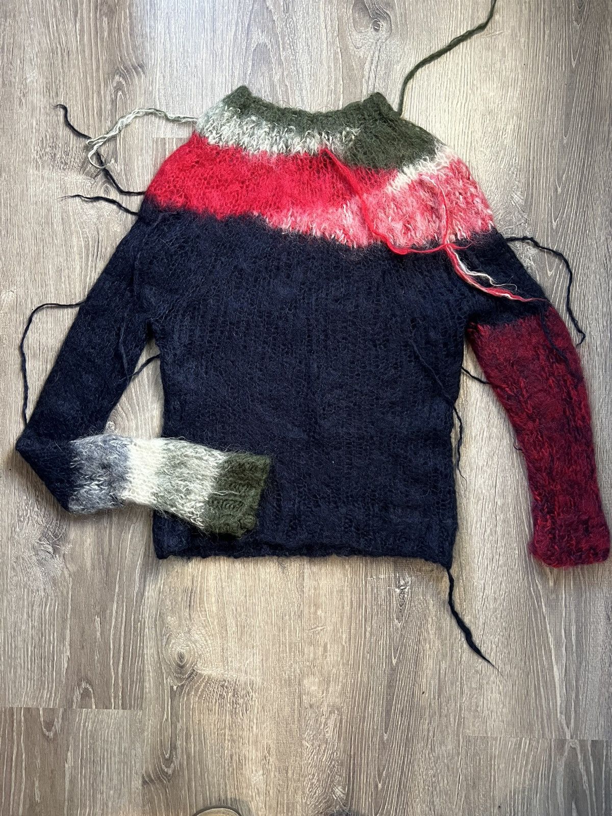 Junya Watanabe Junya watanabe 2006 punk mohair knit sweater Size US S / EU 44-46 / 1 - 3 Thumbnail