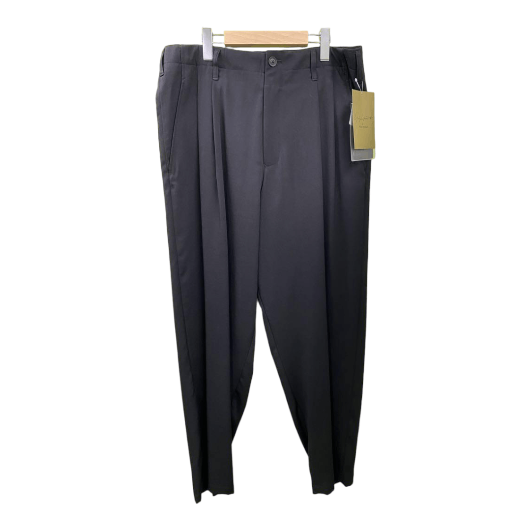 pour homme 2020aw Wool gabardine 2 tuck pants