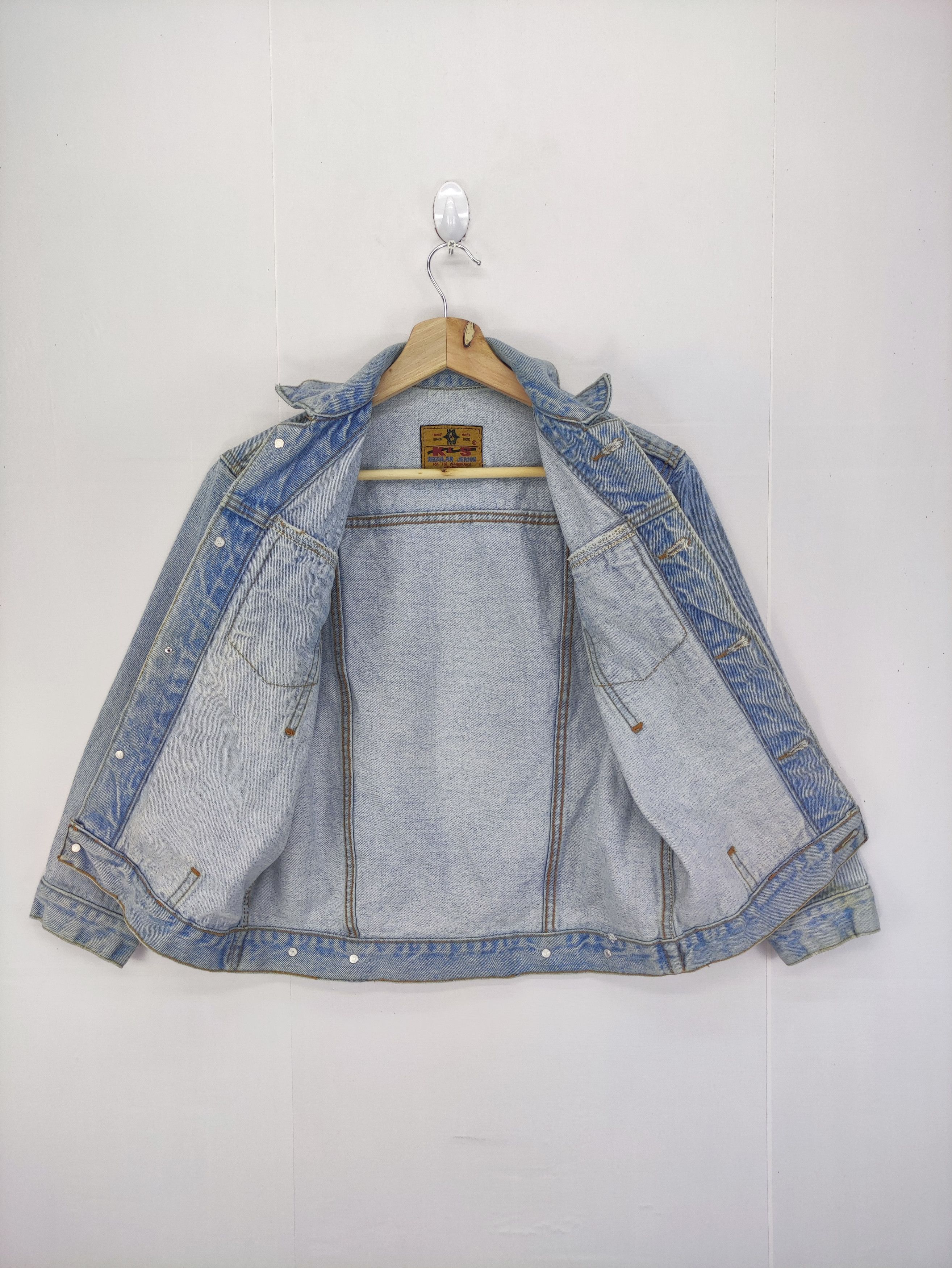 Denime Vintage Lada Jeans Denim Jacket Size S / US 4 / IT 40 - 4 Thumbnail