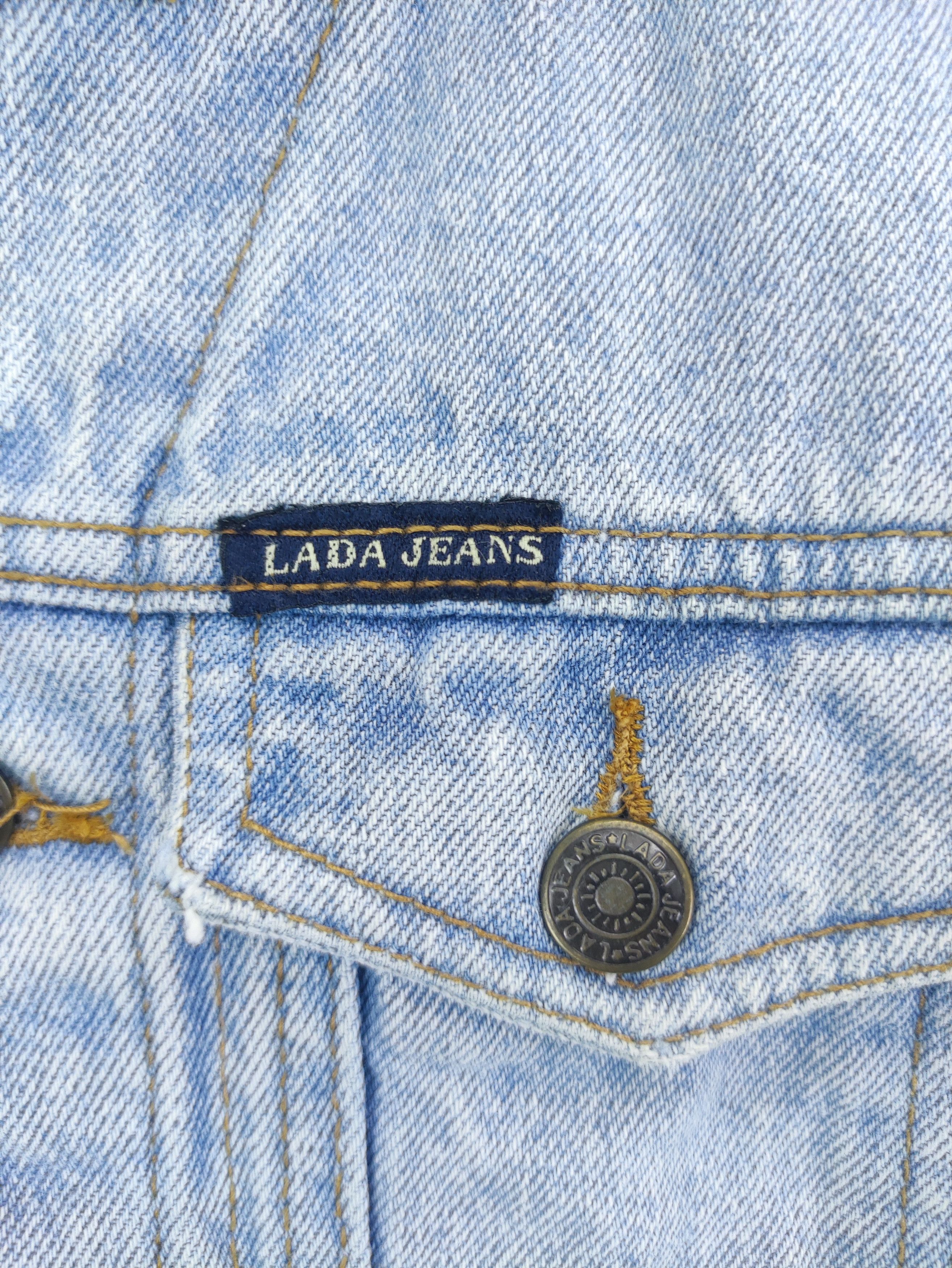 Denime Vintage Lada Jeans Denim Jacket Size S / US 4 / IT 40 - 3 Thumbnail