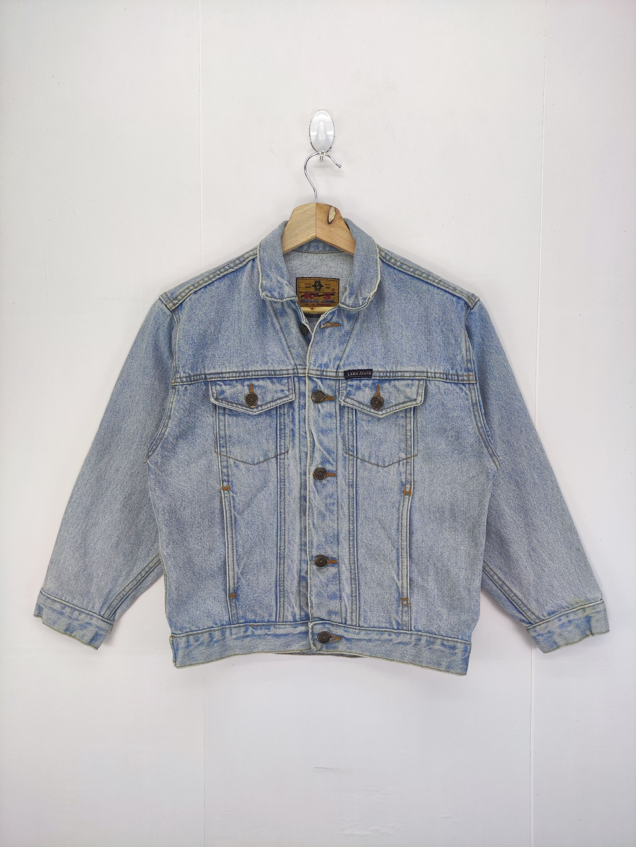 Denime Vintage Lada Jeans Denim Jacket Size S / US 4 / IT 40 - 1 Thumbnail